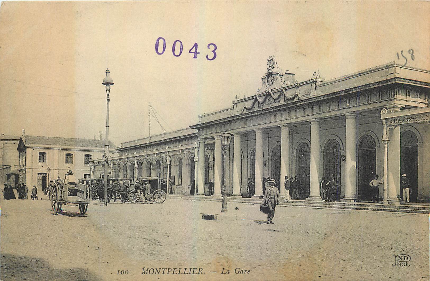 CPA Montpellier La Gare 