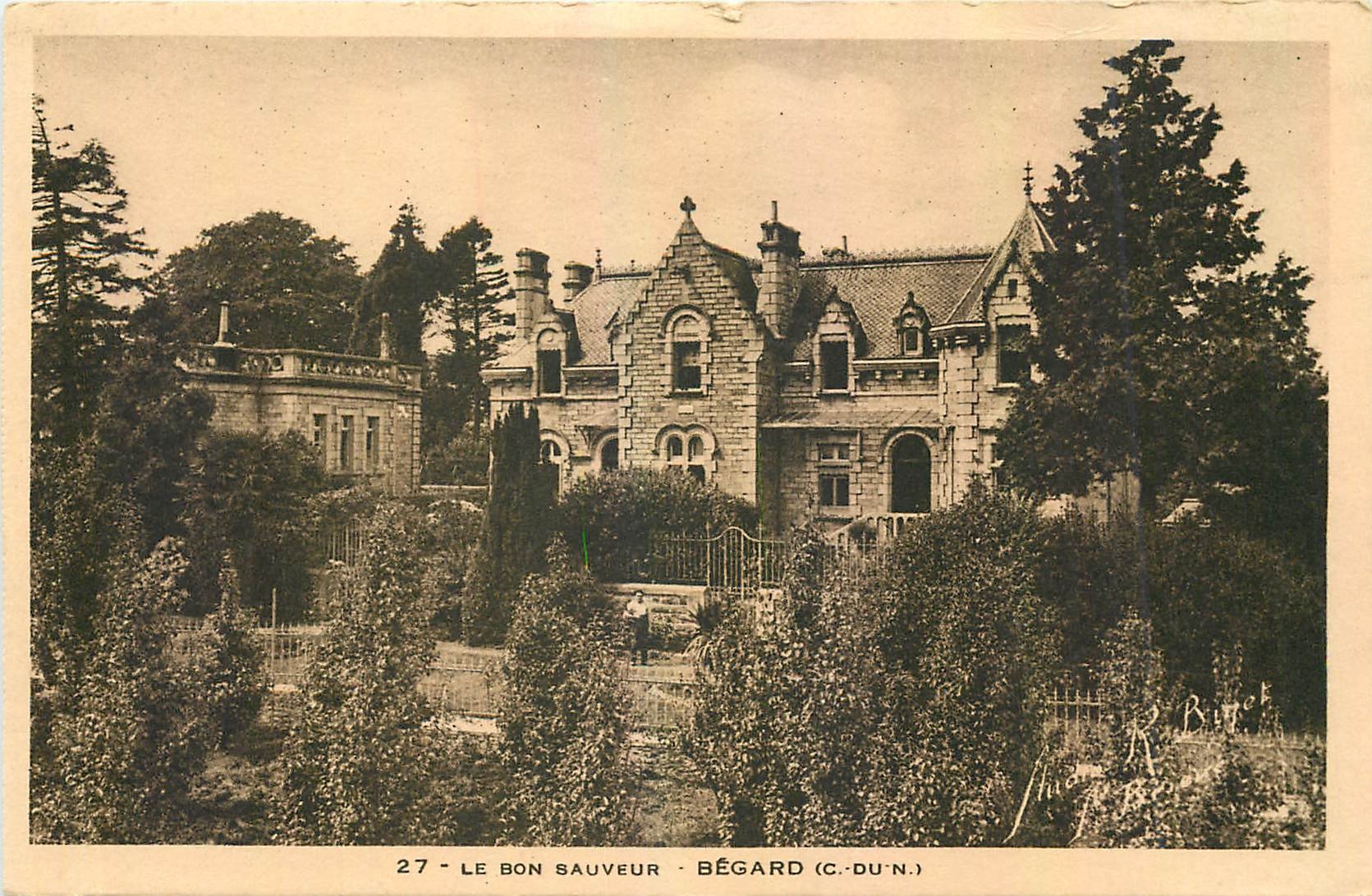 CPA Le Bon Sauveur Begard C du N 