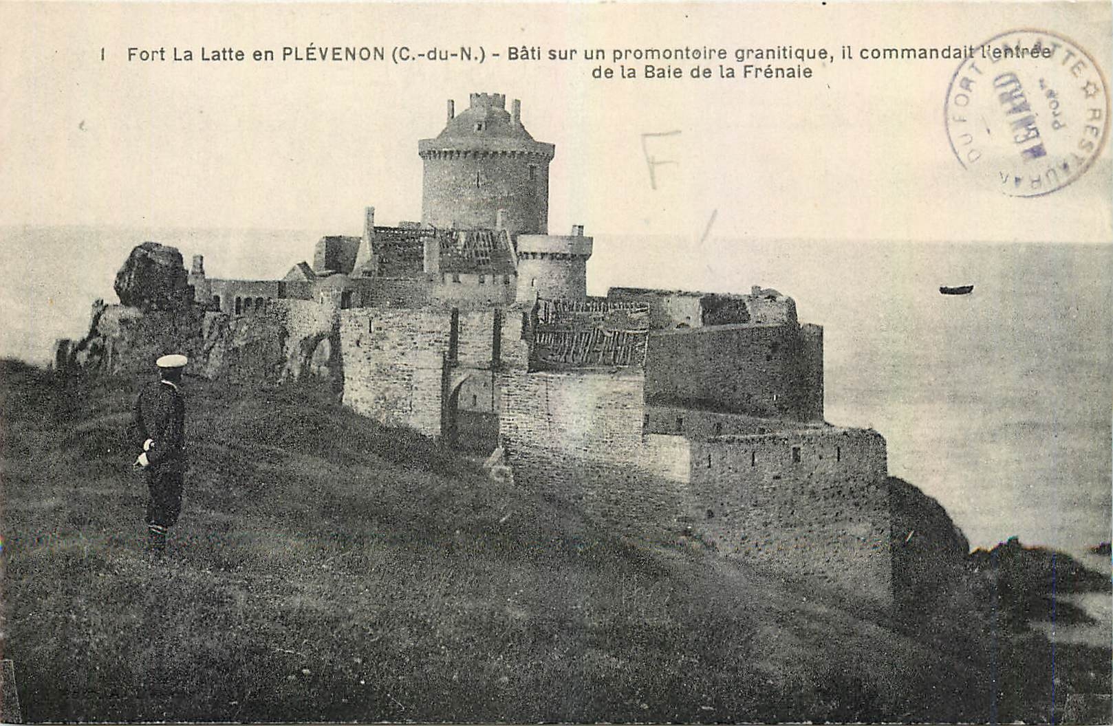 CPA Fort La Latte en Plevenon C du N Bati sur un promontoire granitique