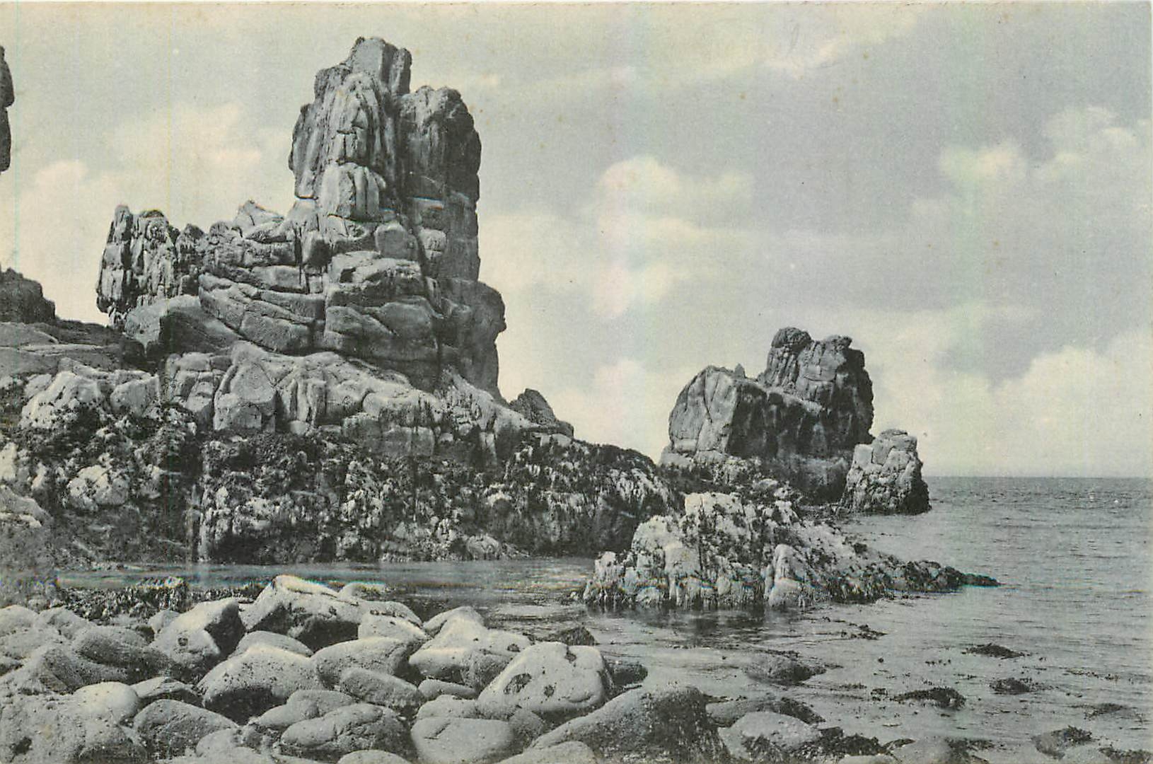 CPA Etude de Rochers au Cap Frehel 