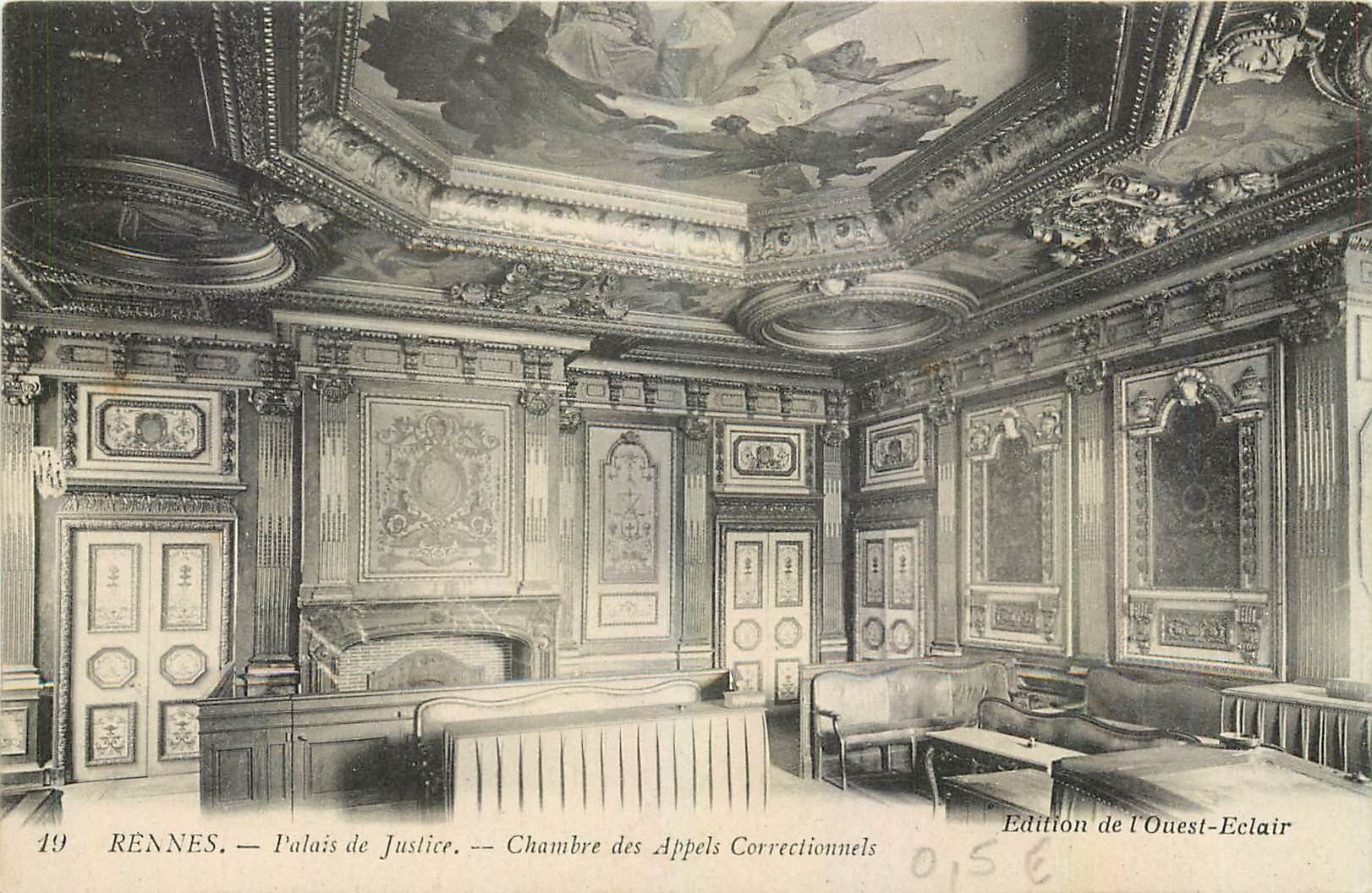 CPA Rennes Palais de Justice Chambre des Appels Correctionnels