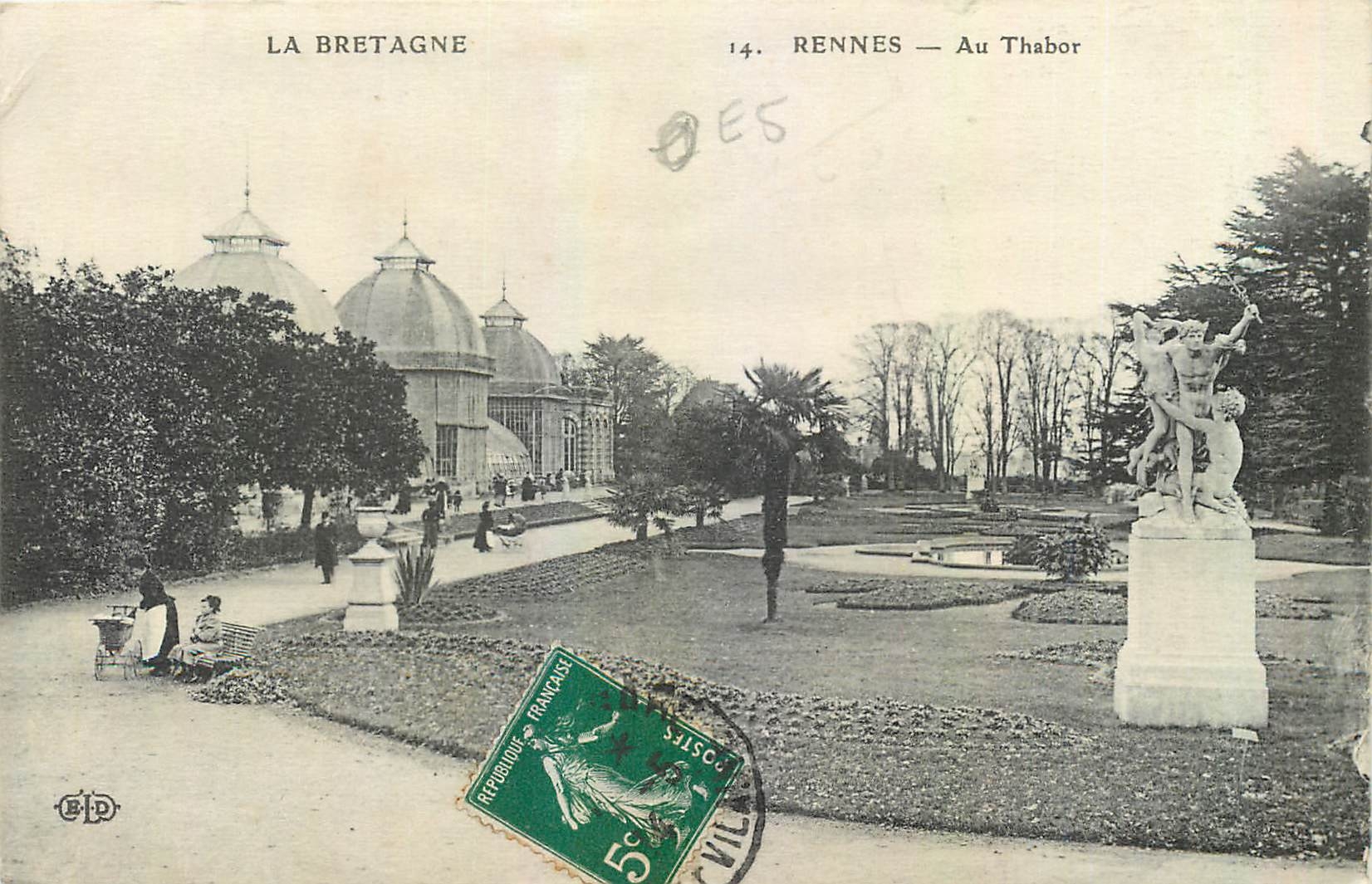 CPA Rennes Au Thabor 