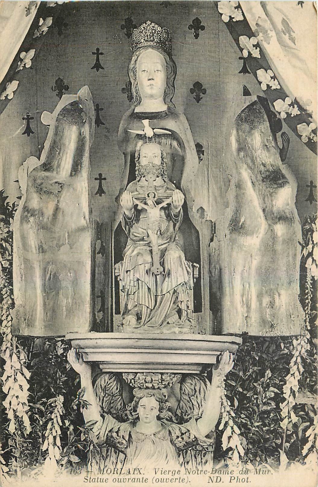 CPA Morlaix Vierge Notre Dame du Mur 