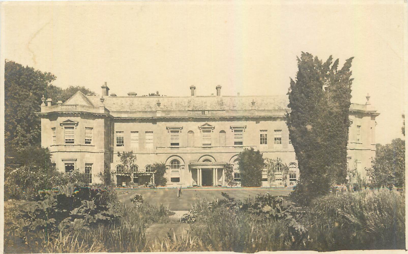 CARTE PHOTO Maison bourgeoise 