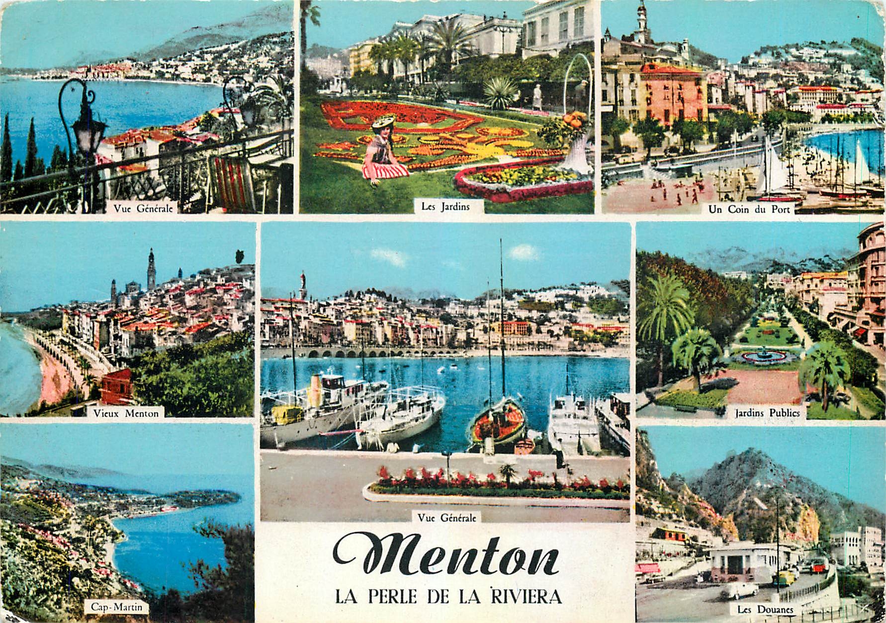 CPM Menton La Perle de la Riviera 