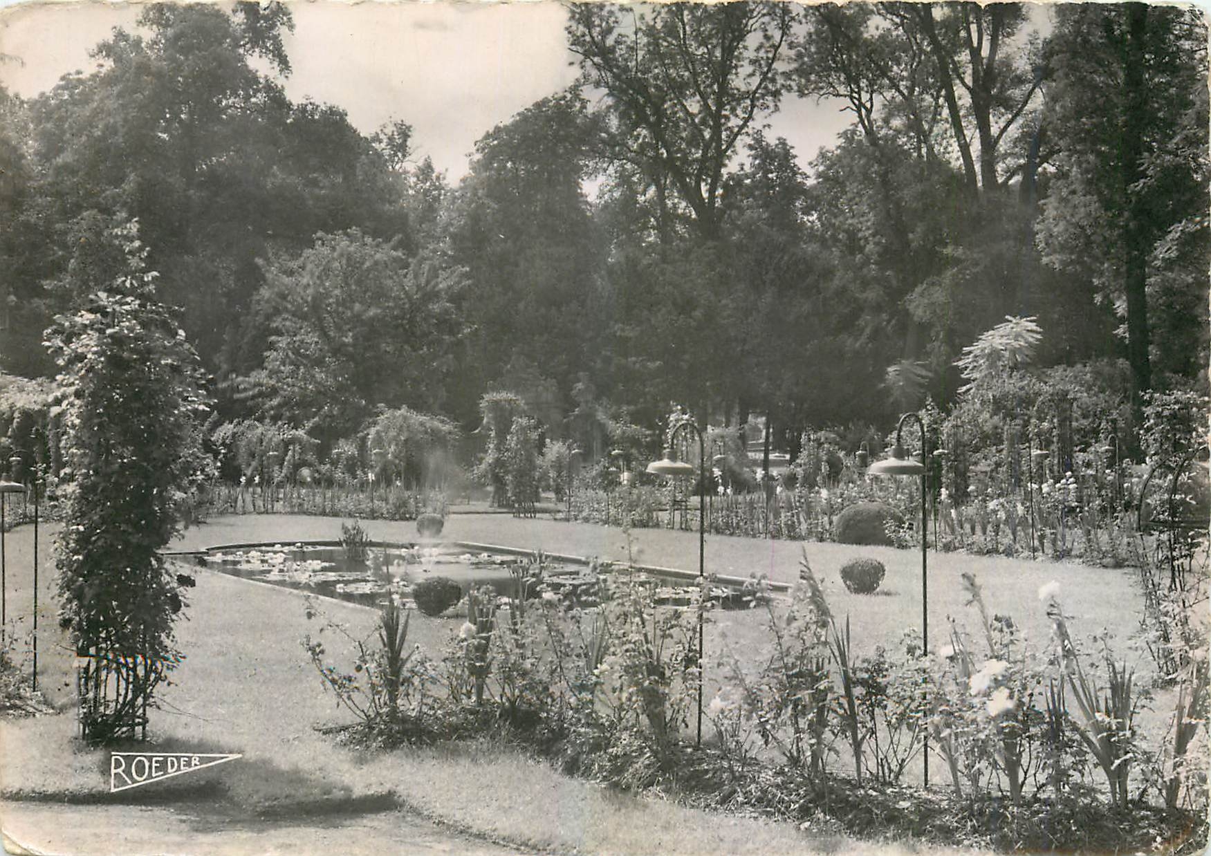 CPM Nancy Parc de la Pepiniere La Roseraie