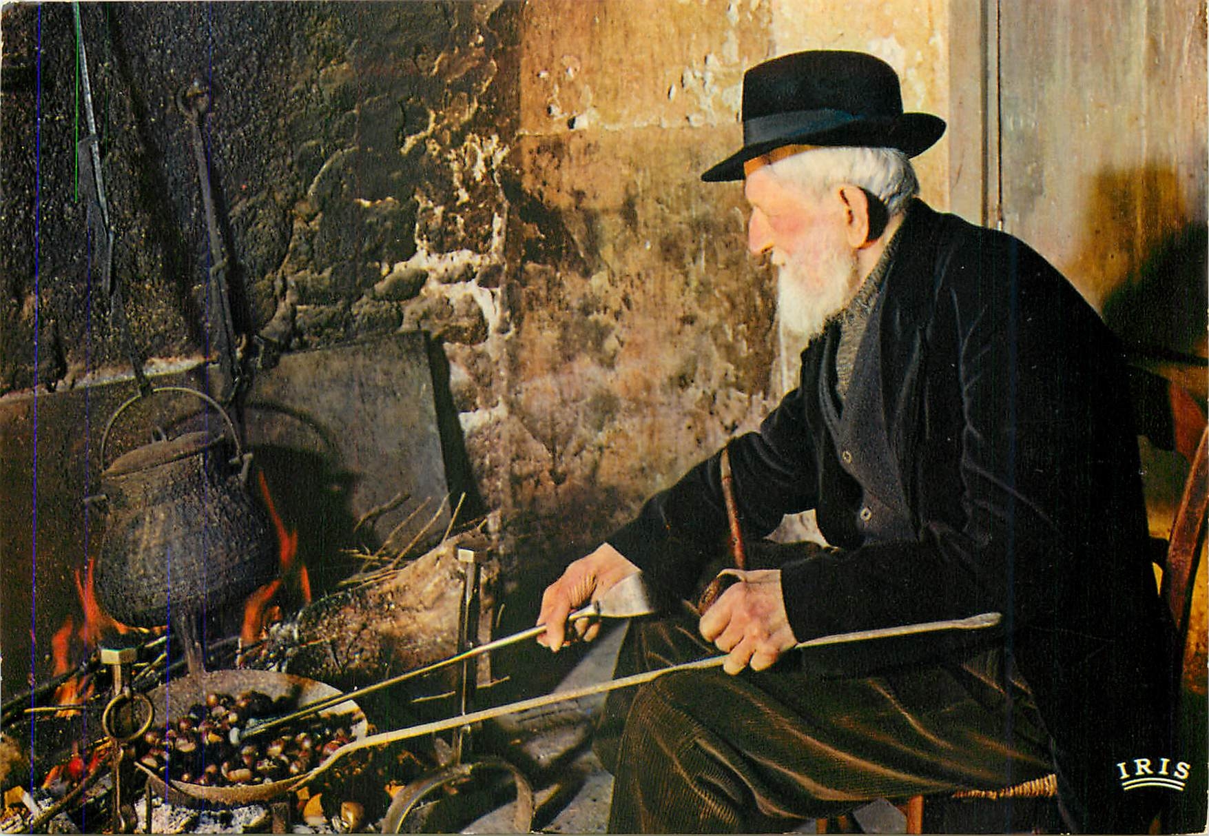 CPM Au coin du feu Folklore