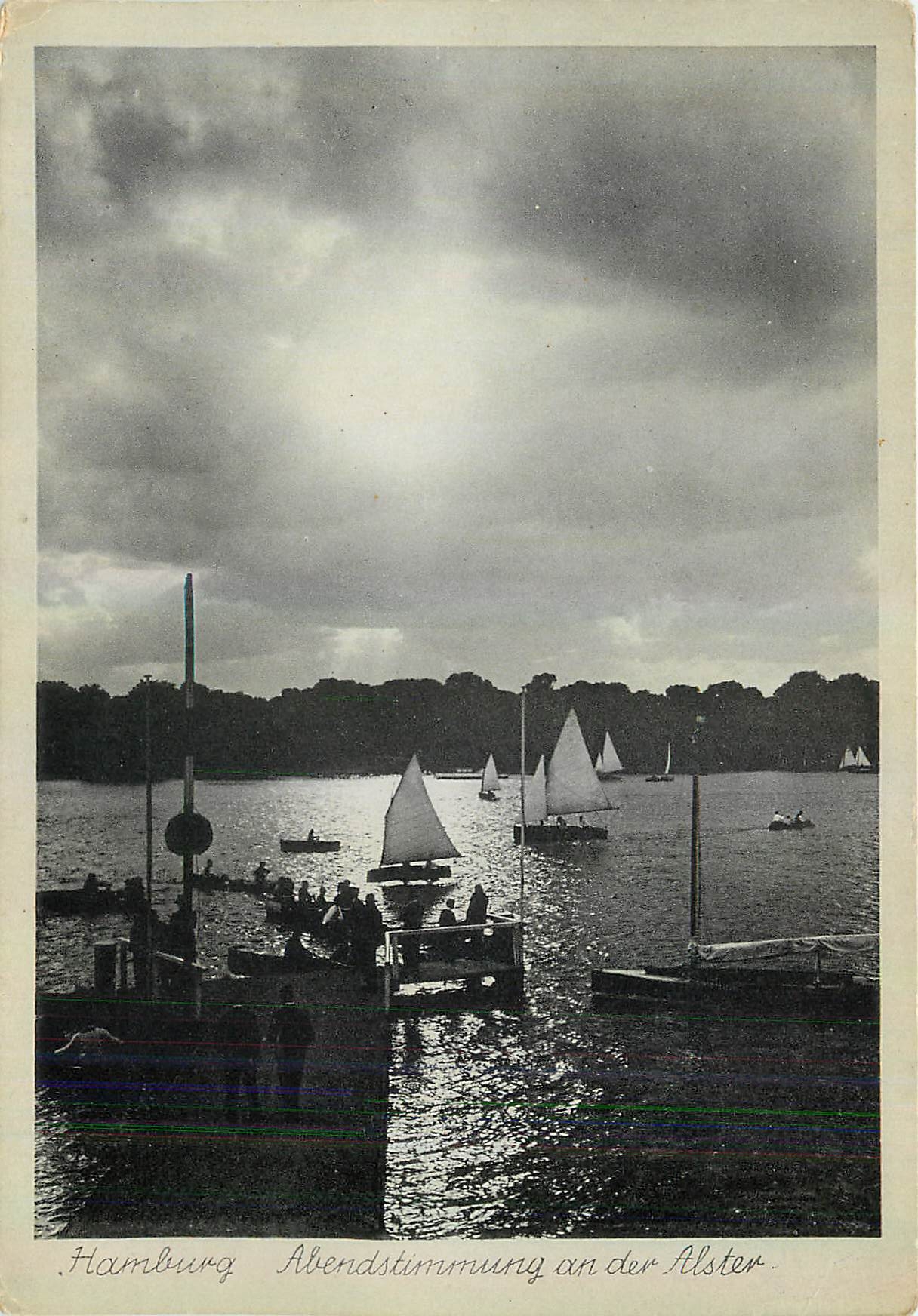 CPM Hamburg Abendstimmung an der Alster