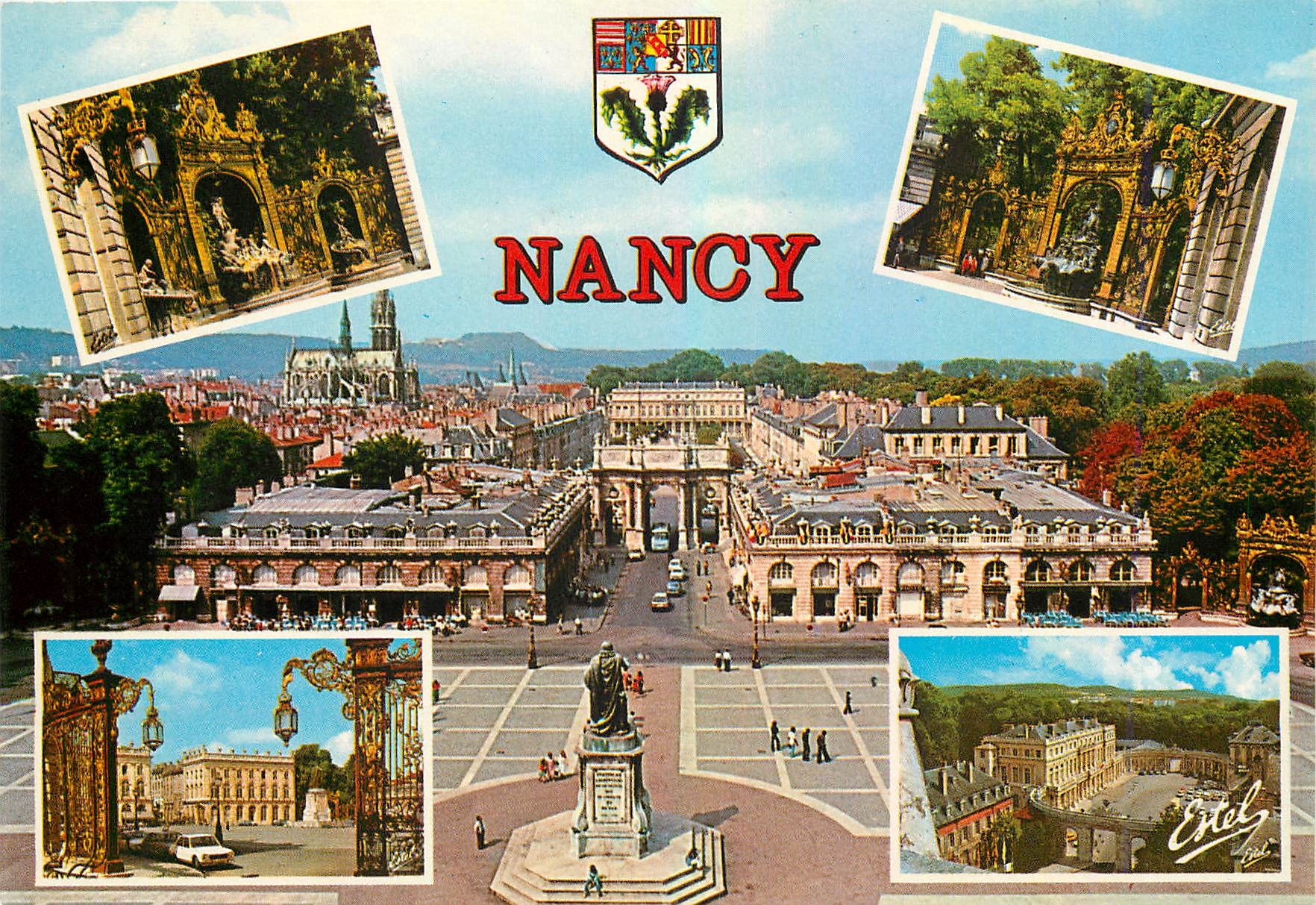 CPM Nancy Meurthe et Moselle La Place Stanisla 