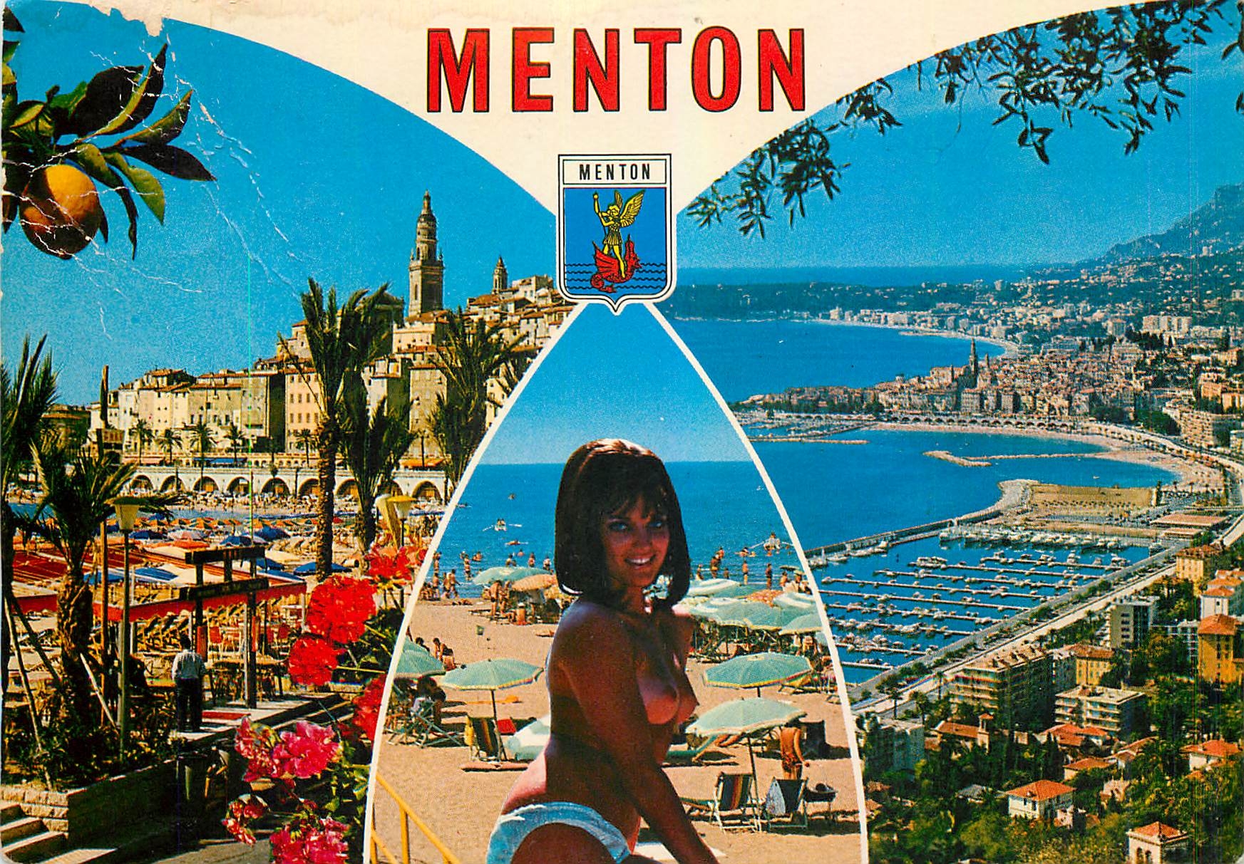 CPM Menton Alpes Maritimes 