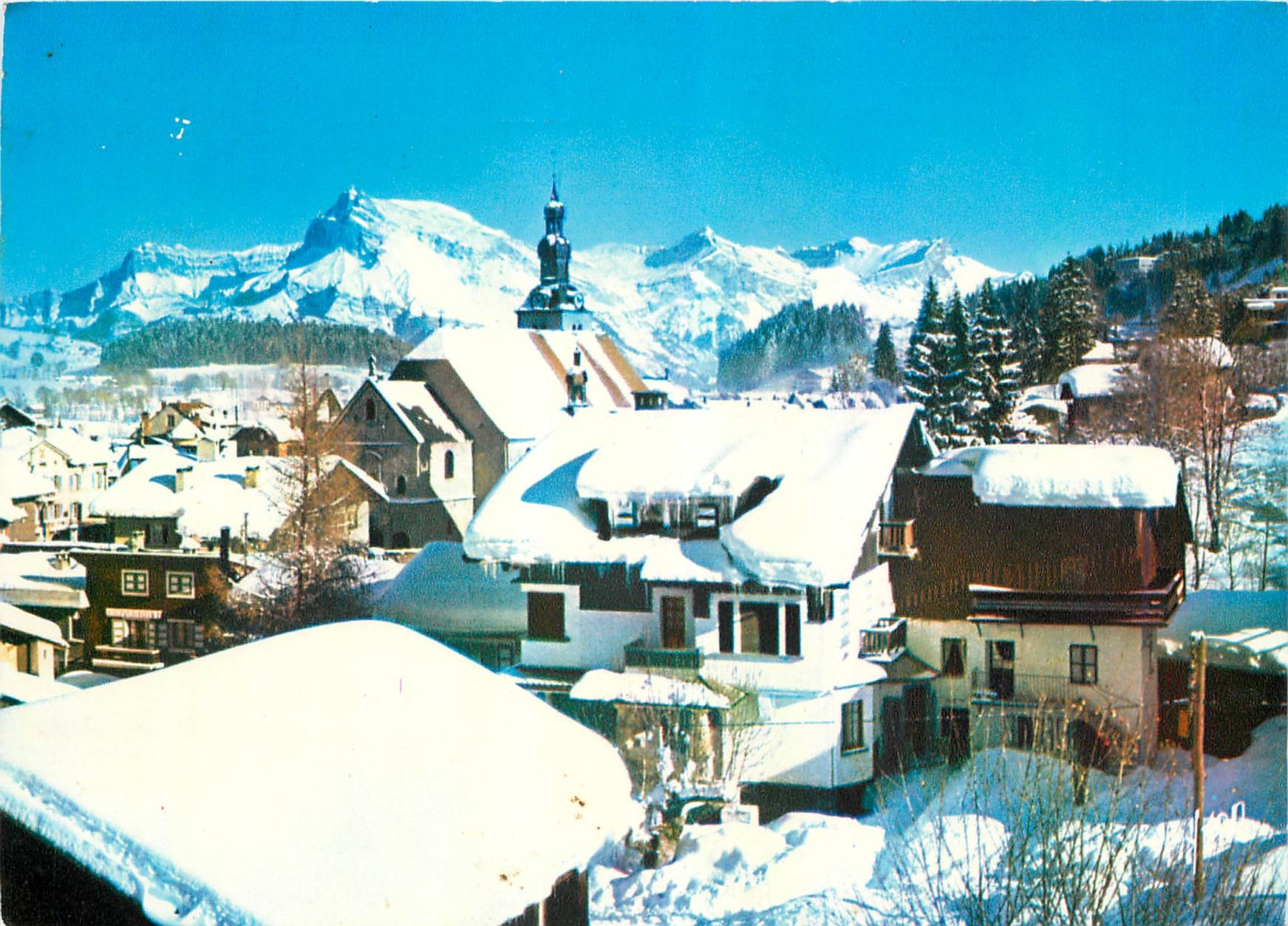 CPM Couleurs et Lumiere de France Megeve (Haute Savoie) Les Aiguilles de Warens et les Fiz