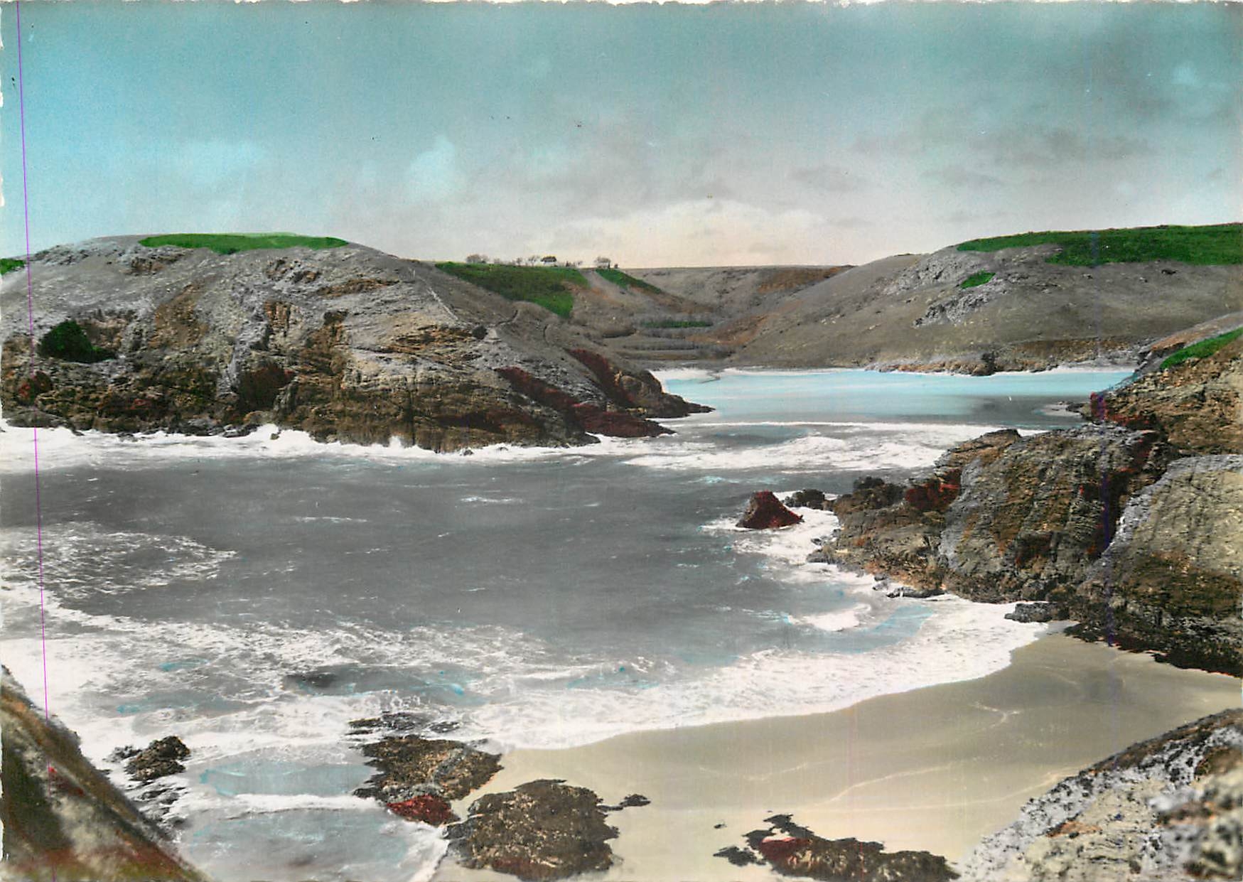 CPM Belle isle en mer Bangor La Plage d'herlin
