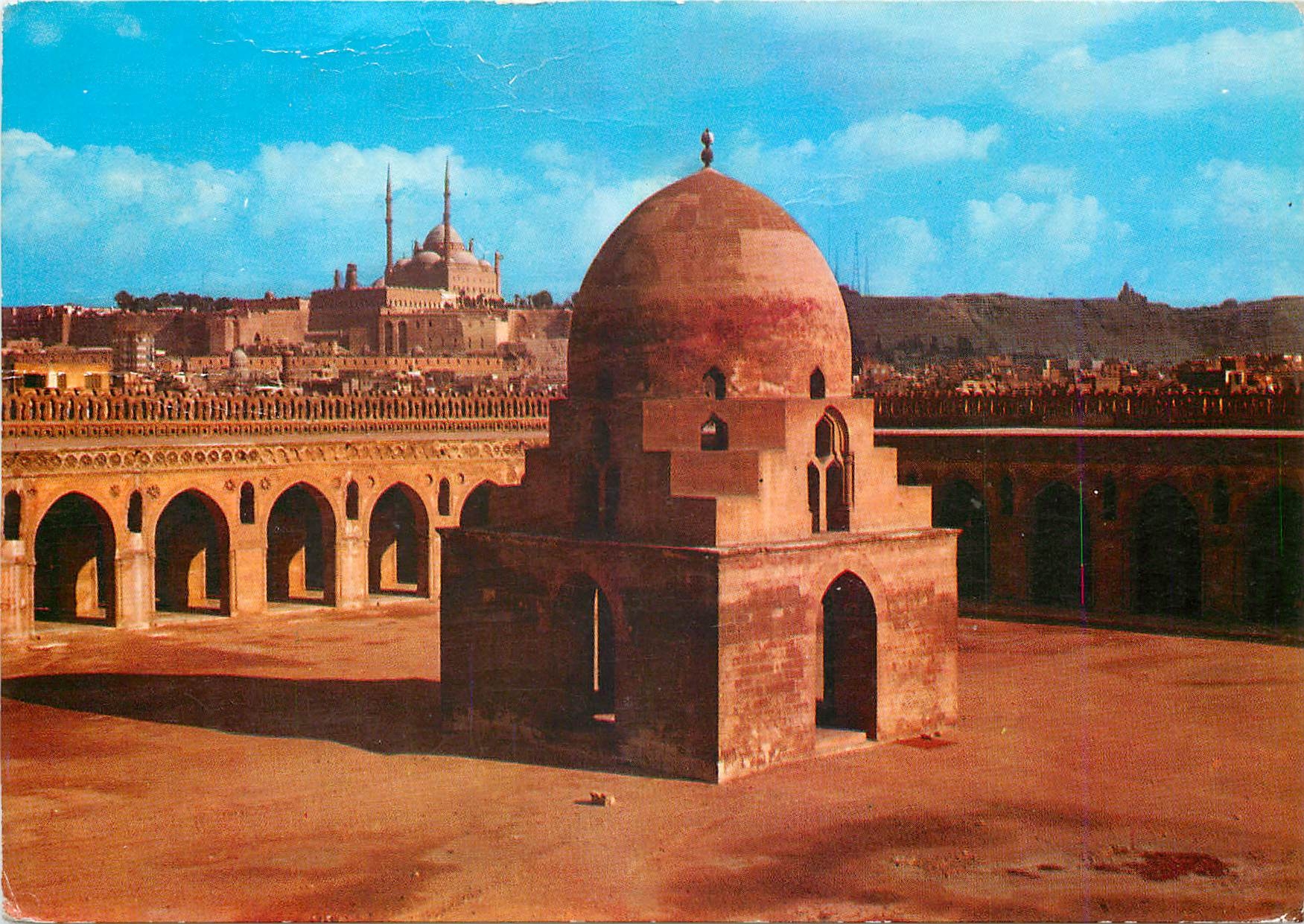 CPM Cario  Panoramic view of the Citadel from Ibn et Touloun Mosque
