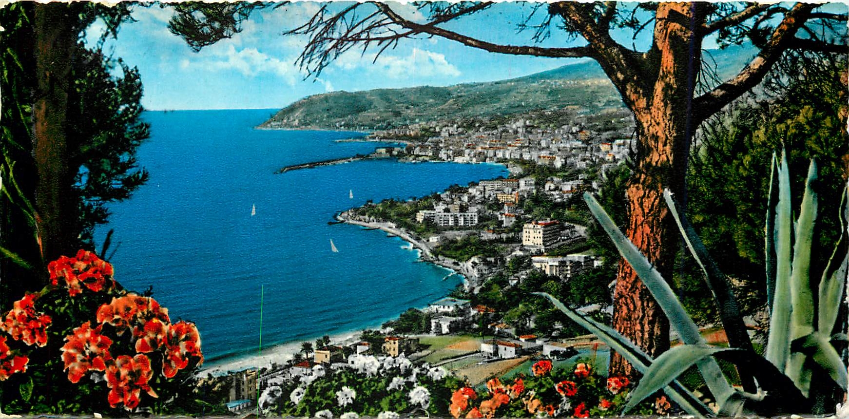 CPM Riviera dei Flori S Remo Vue generale prise de levant