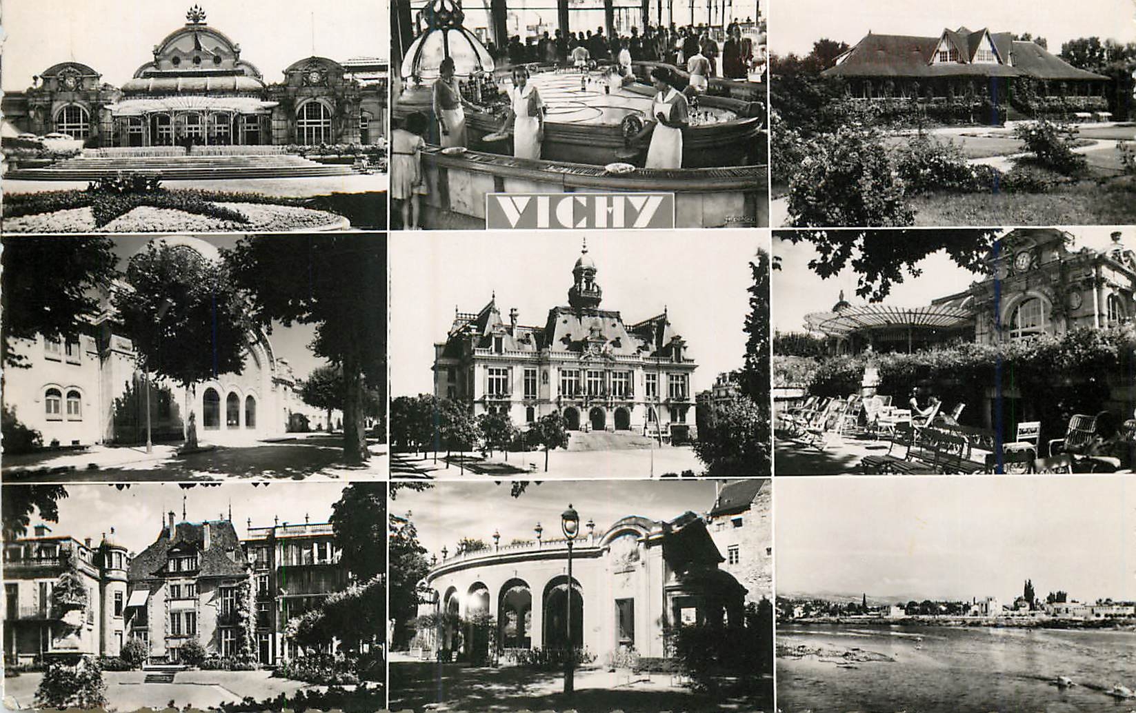 CPM Vichy (Allier) Casino Source Charmel Golfe House
