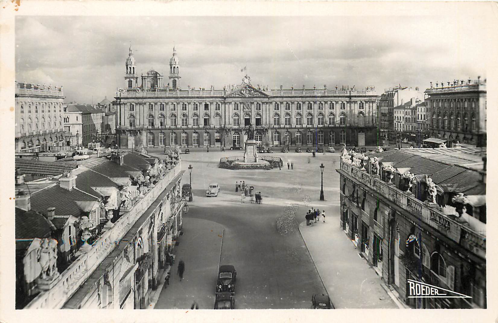 CPM Nancy La Place Stanislas vue de l'Arc de Triomphe