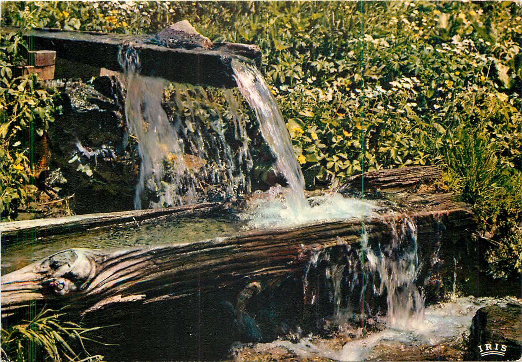 CPM Vieil abreuvoir en montagne