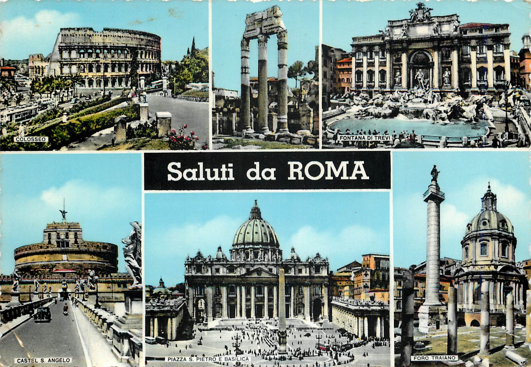 CPM Greetings From Roma