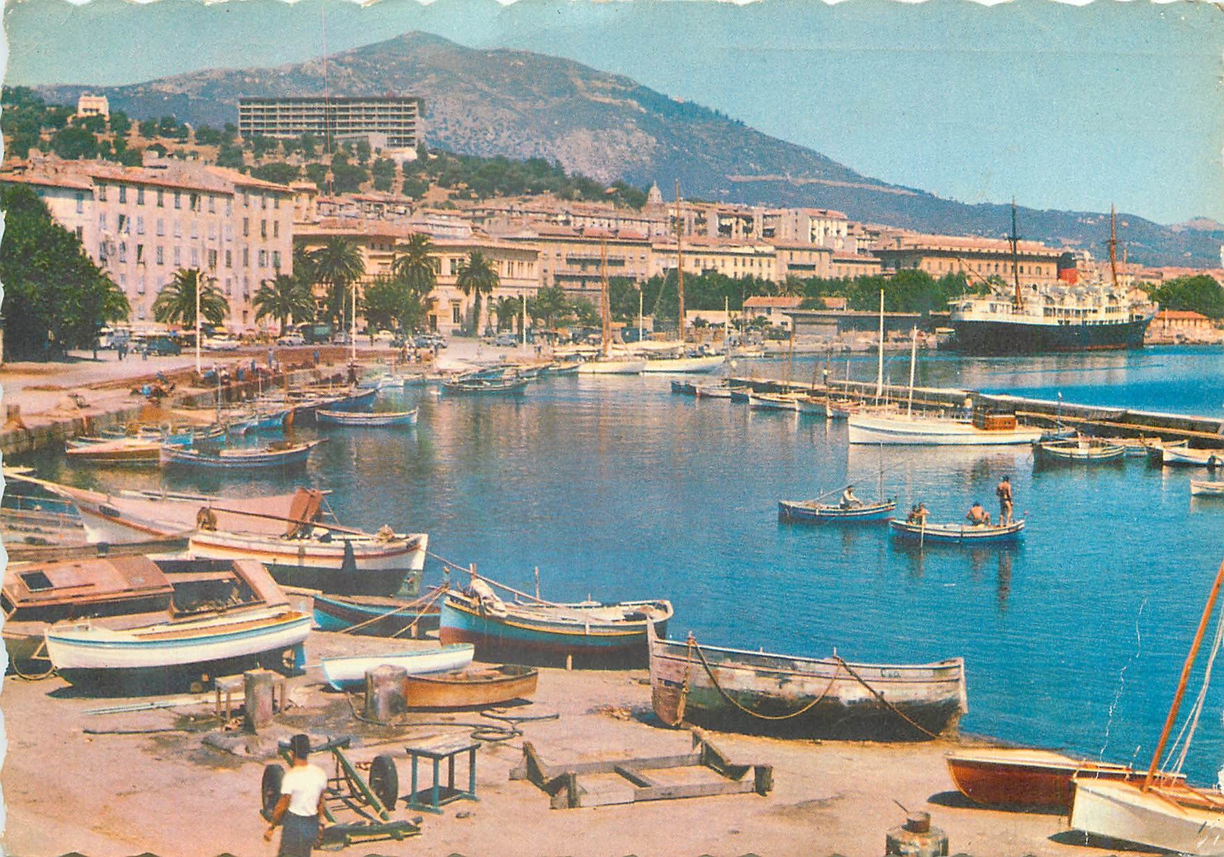 CPM La Corse Ile de Beaute Ajaccio le Port