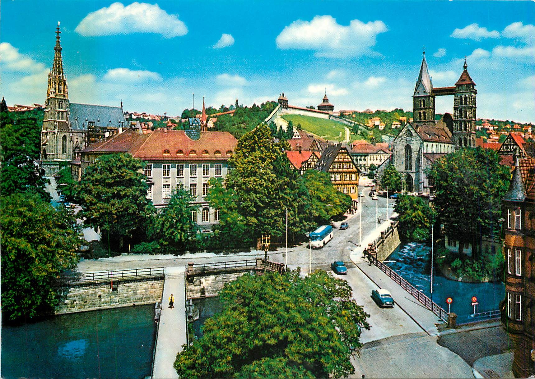 CPM Esslingen a N Agnesbrucke mit Blick auf