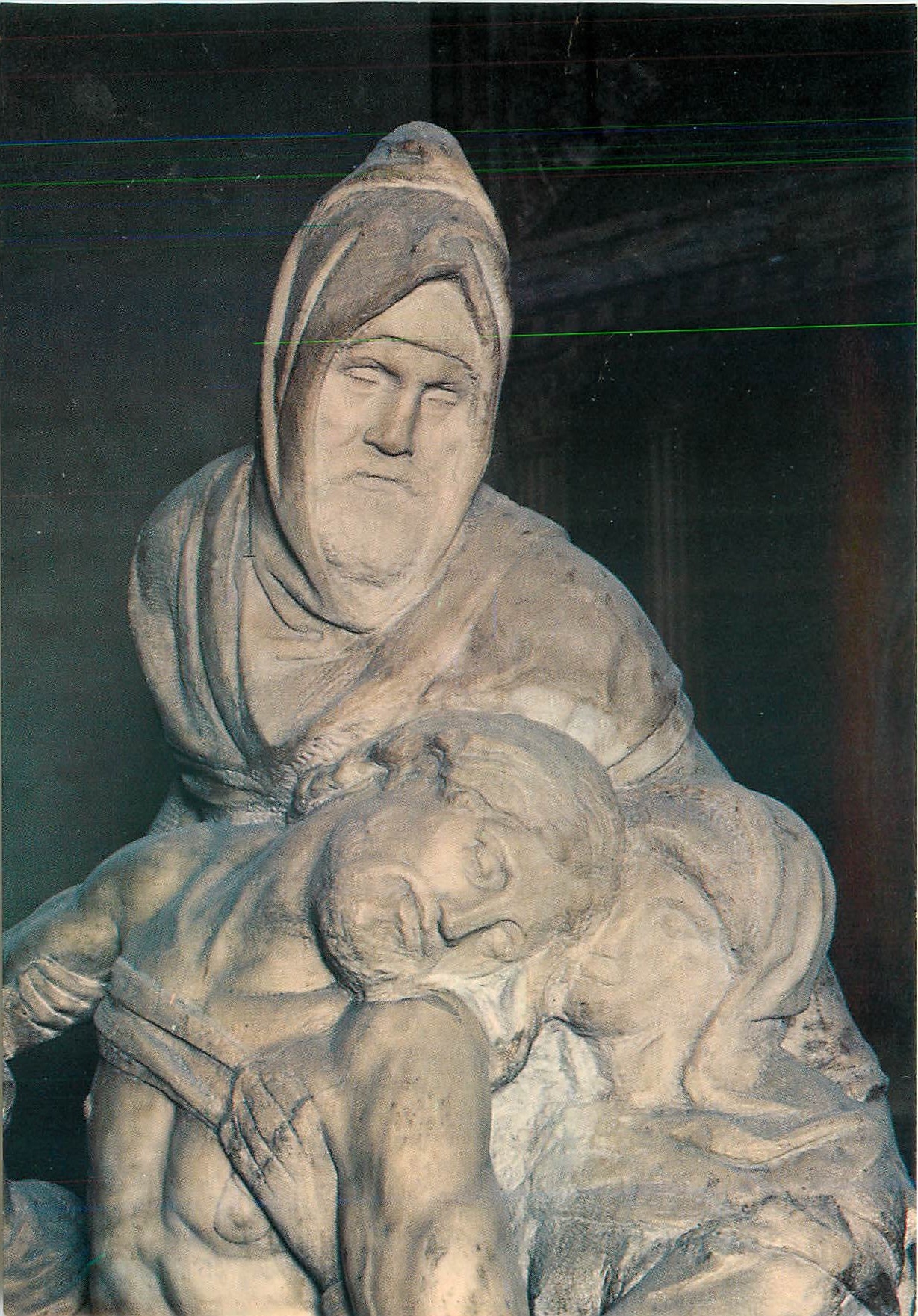 CPM La Pieta (Detail)