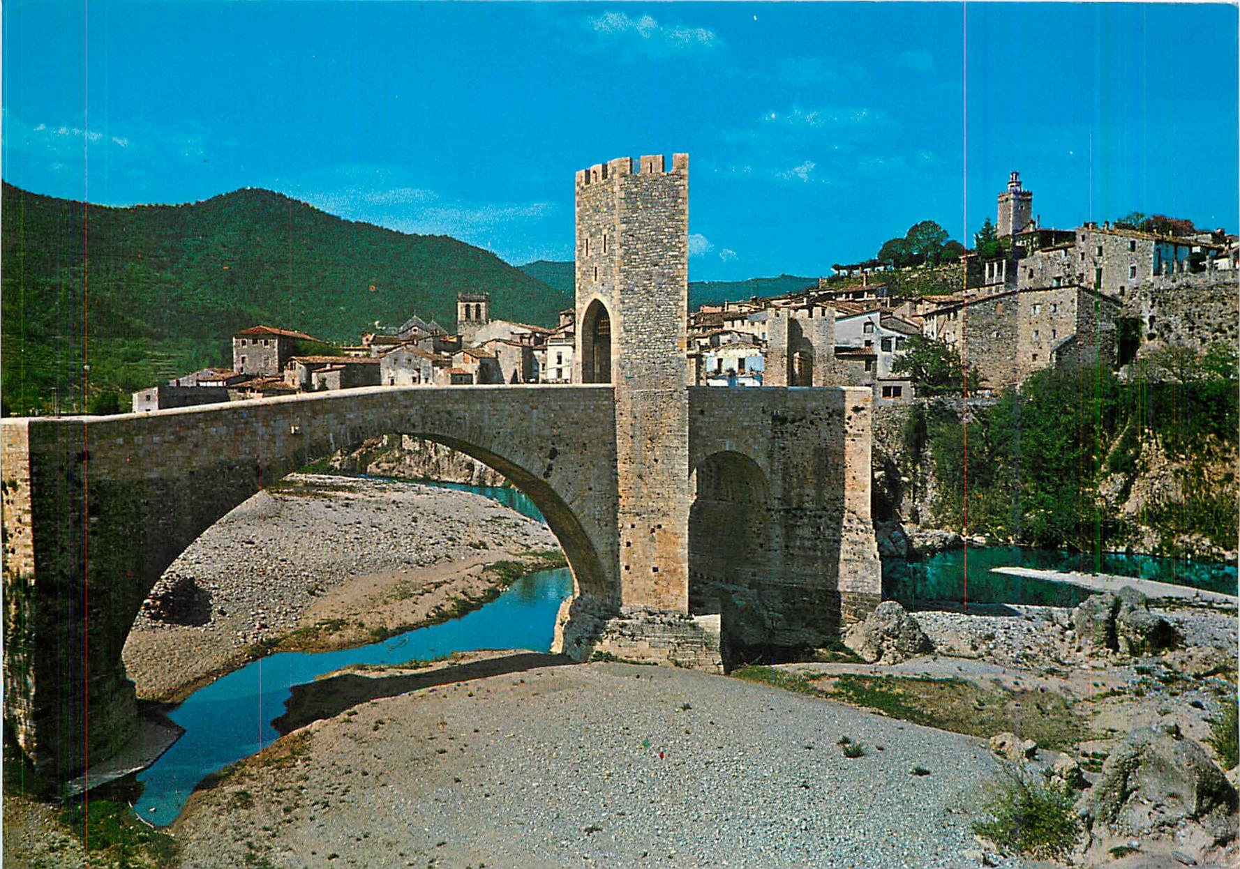 CPM Besalu Puente Romanico u vuite partial