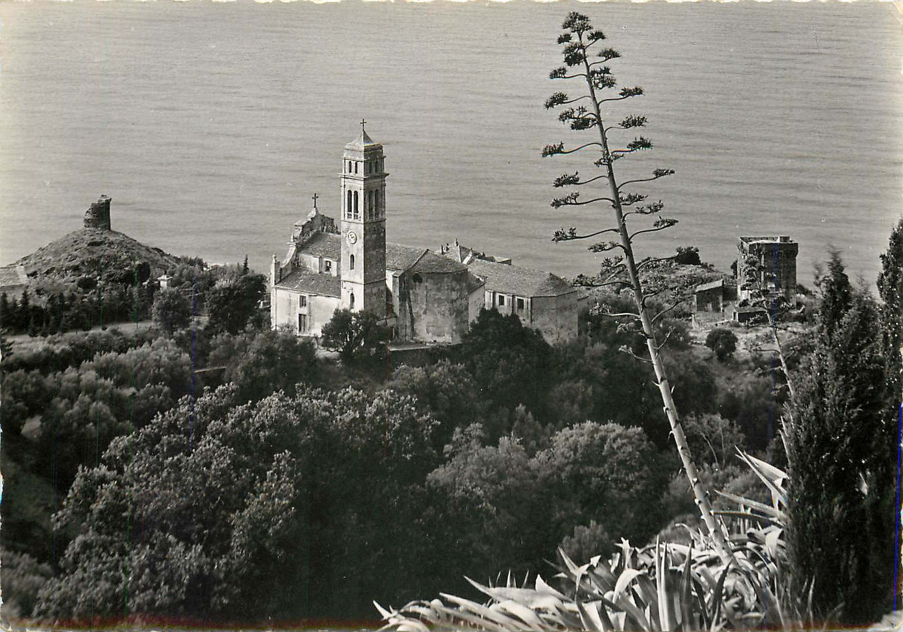 CPM La Corse Ile deBeaute Cap Corse L'Eglise et les Tours Genoises