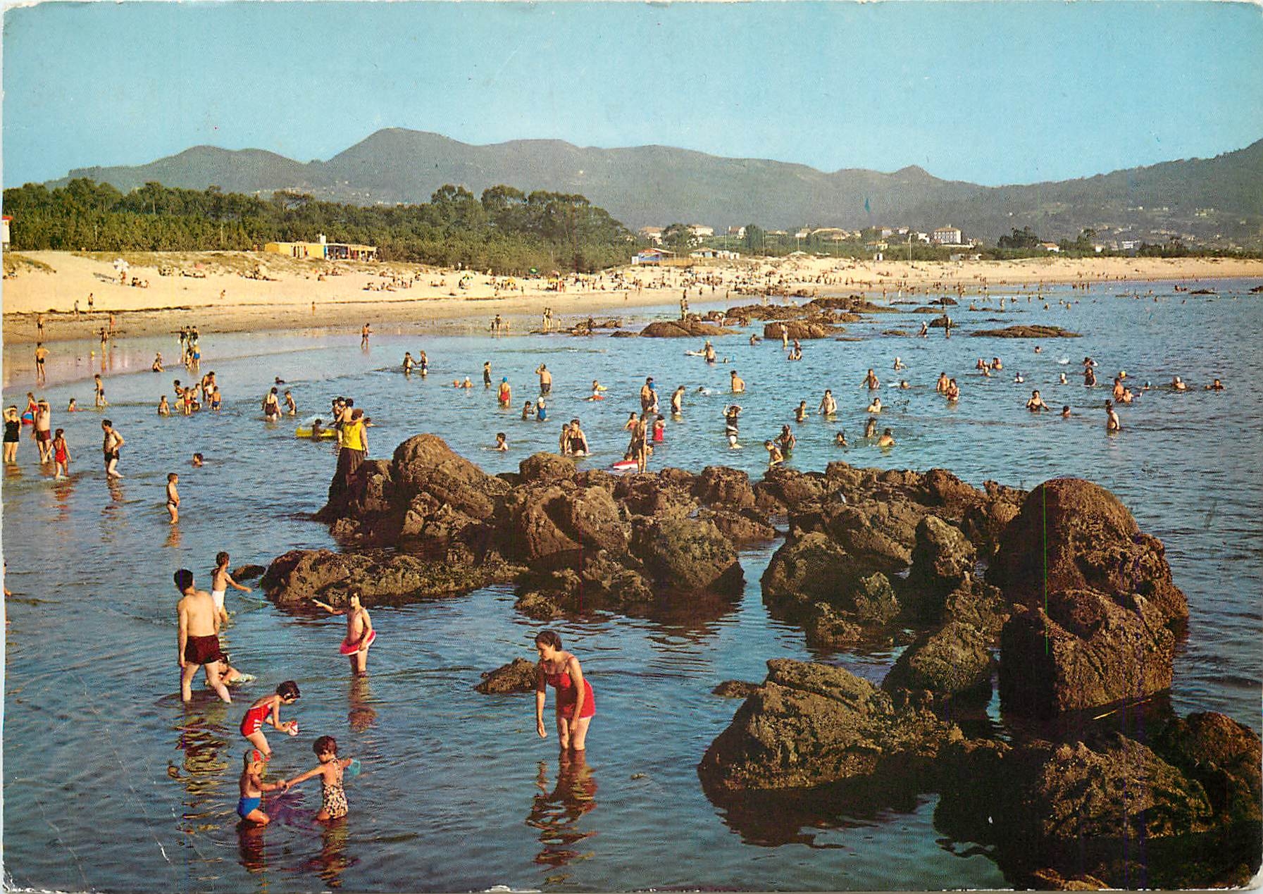 CPM Vigo Playa de Samil Plage de Samil