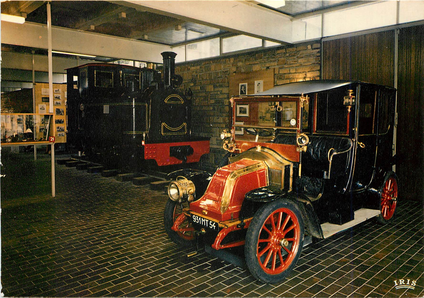 CPM Nancy Jarville (Meurthe et Moselle) Musee de l'Histoire du Fer Automobiel Train