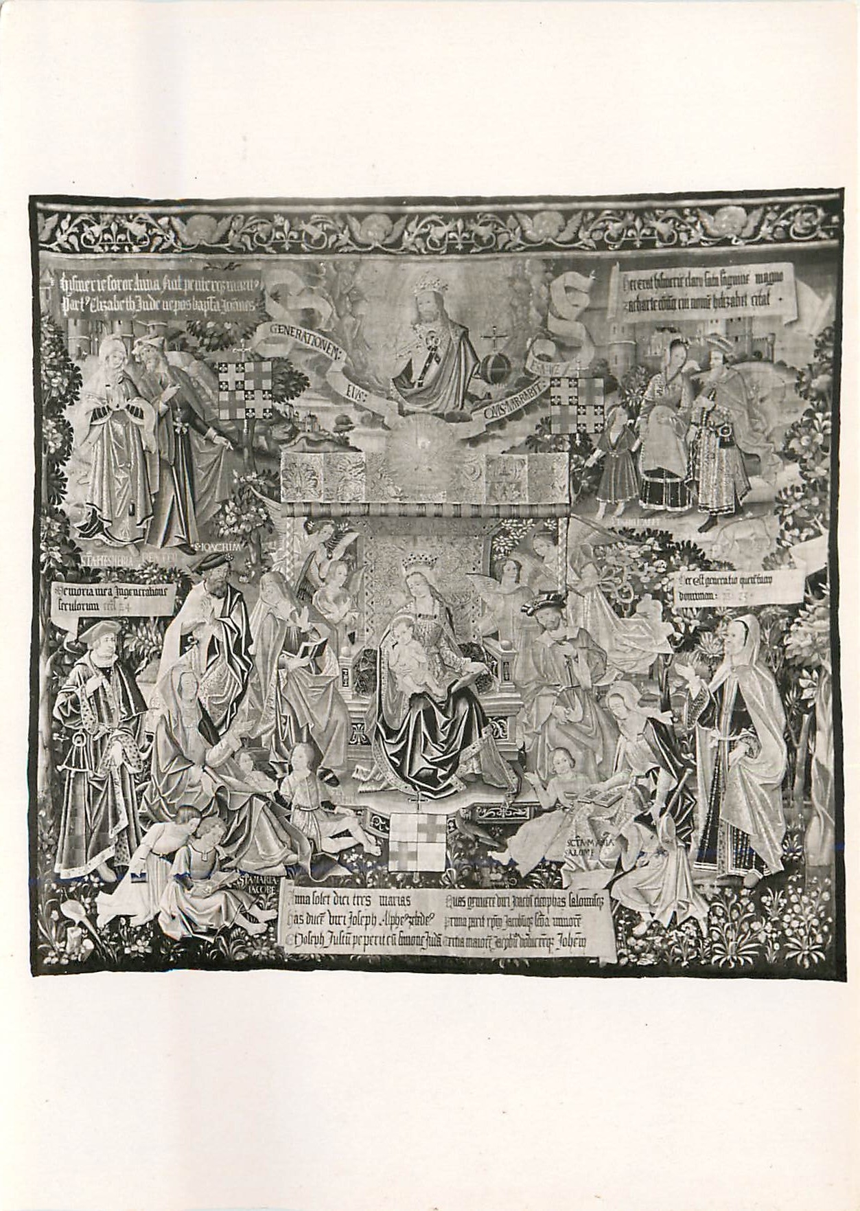 CPM Histoire de la Vierge (Suite de 17 Tapisserie) Ateleirs remois debut XVIe sles Trois Marie Reims