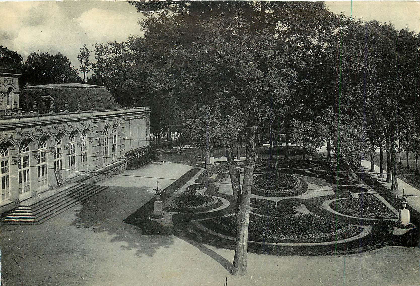CPM Contrexeville Les Jardins du Casino