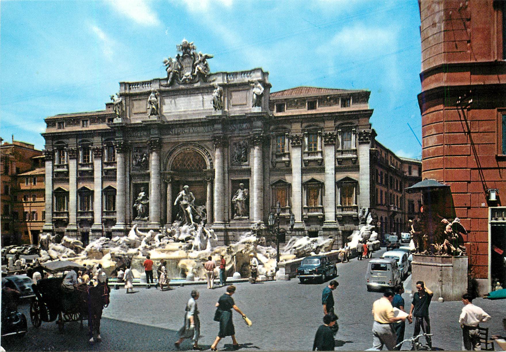 CPM Roma Fontaine de Trevi