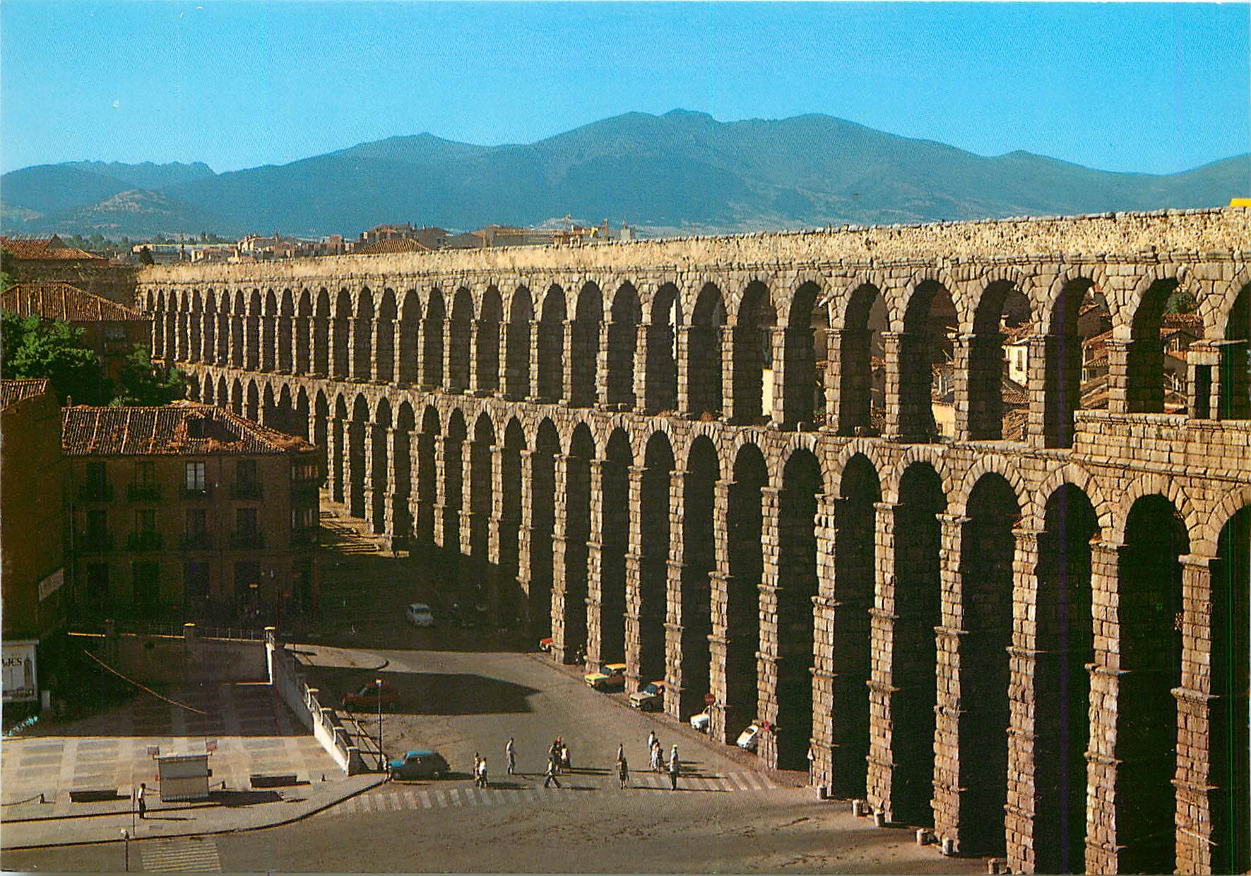 CPM Segovia Aqueduc Romain