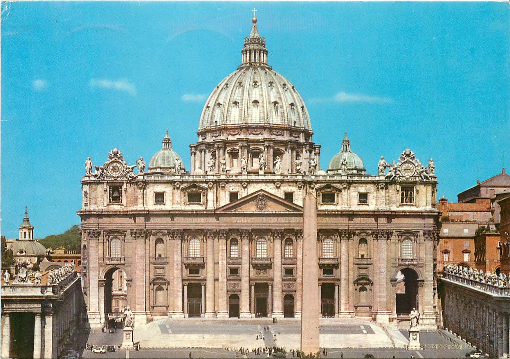 CPM Citta del Vaticano La Basilique de St Pierre