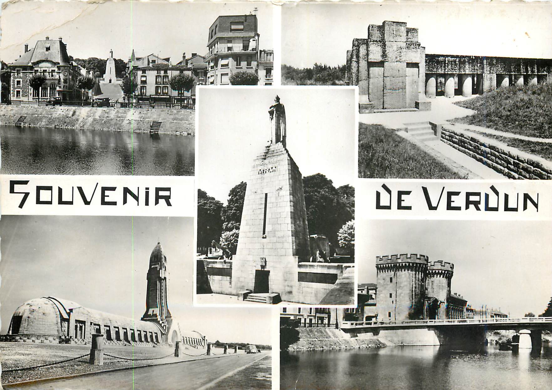 CPM Souvenir de Verdu Quai de Londres Tranchee des Baionnettes