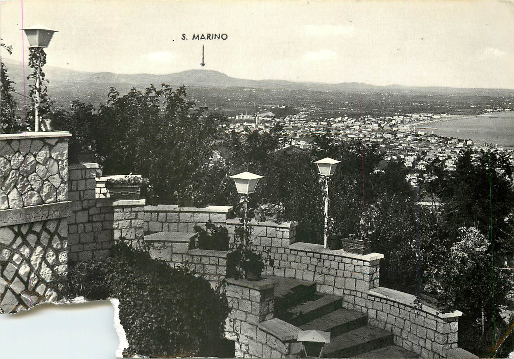 CPM Riviera Adriatique Panorama de l'Edenrock