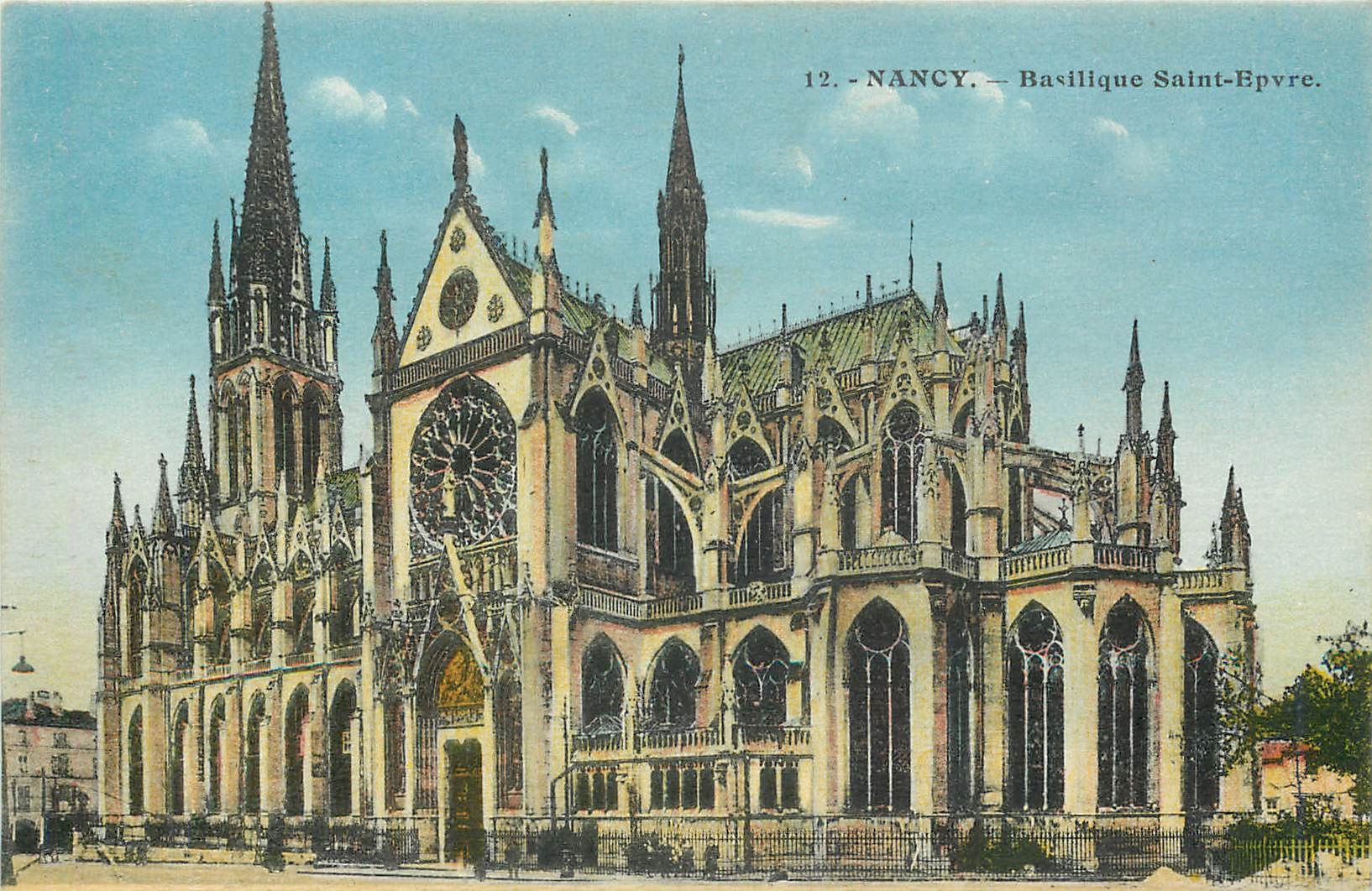 CPA Nancy Basilique Saint Epvre