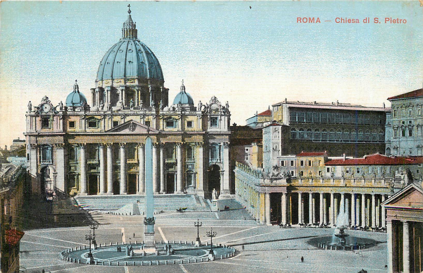 CPA Roma Chiesa di S Pietro