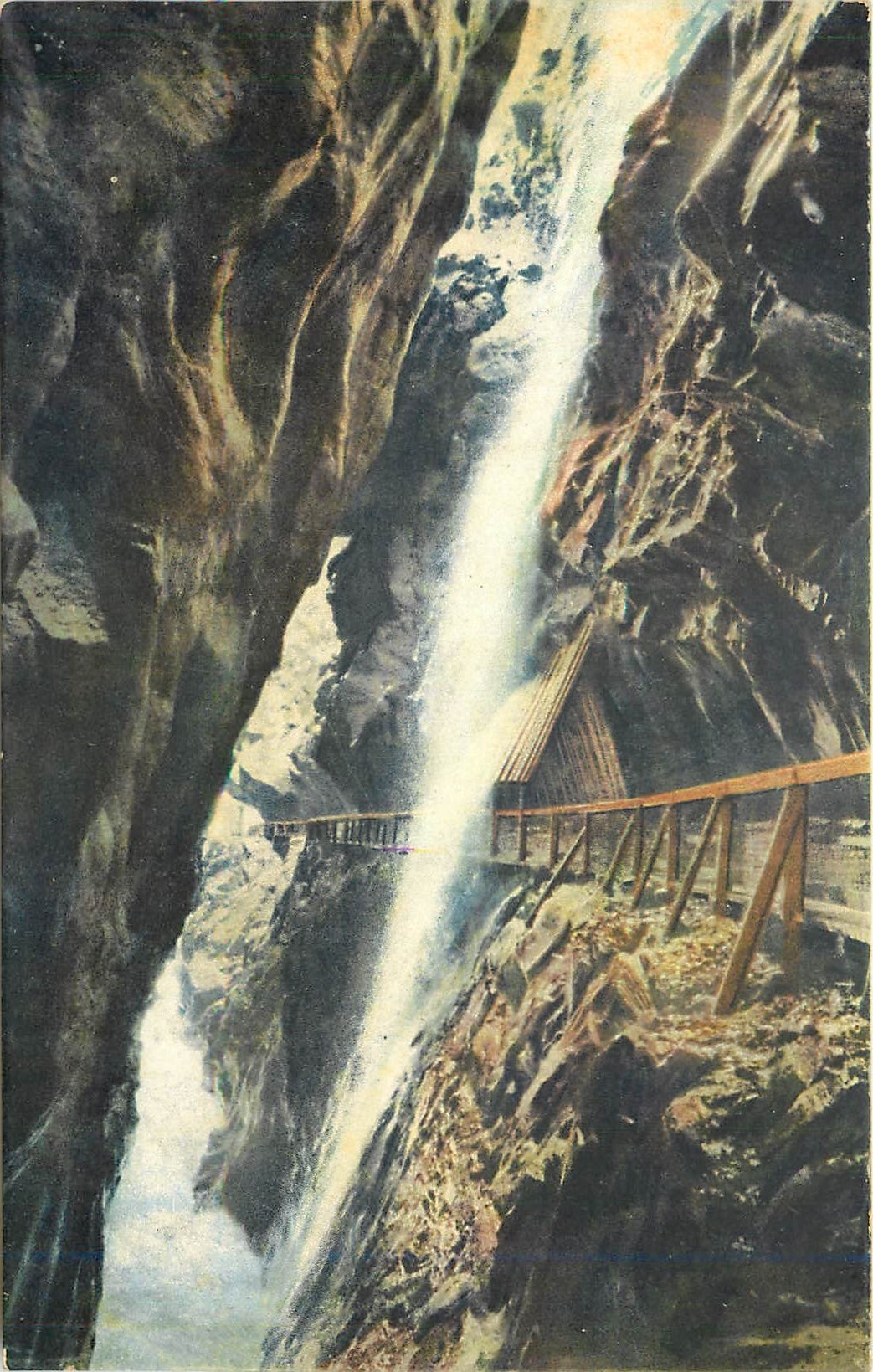 CPA Taminaschlucht bei Ragaz Plaiers