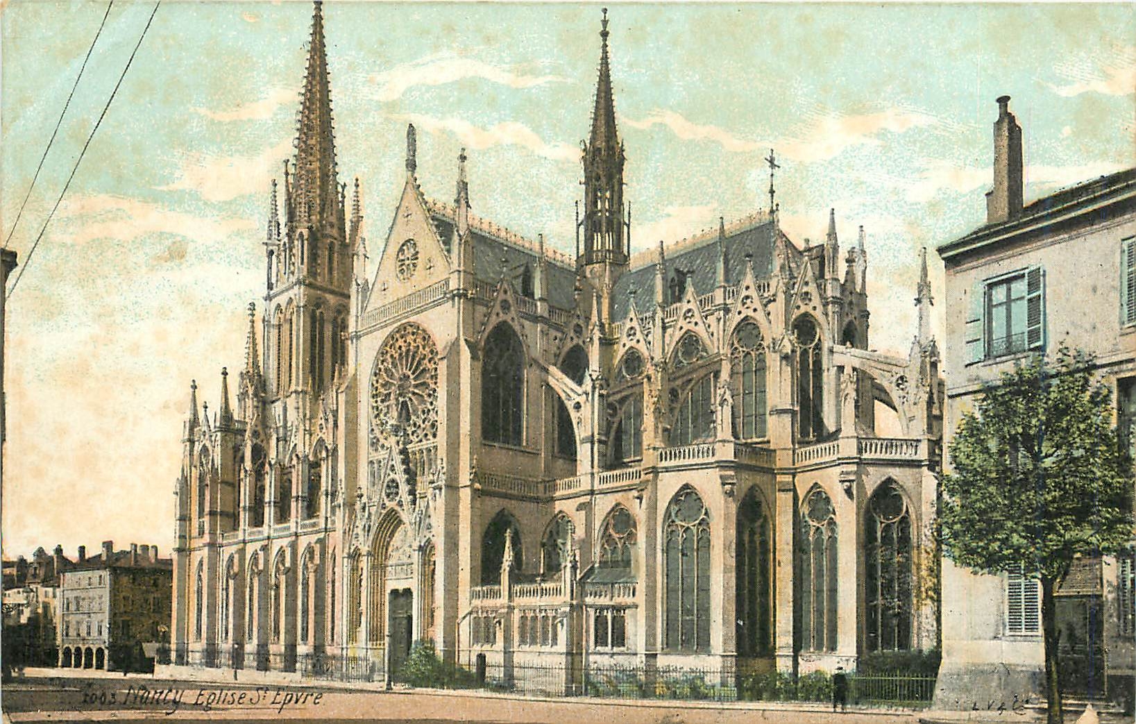 CPA Nancy Eglise St Epvre 