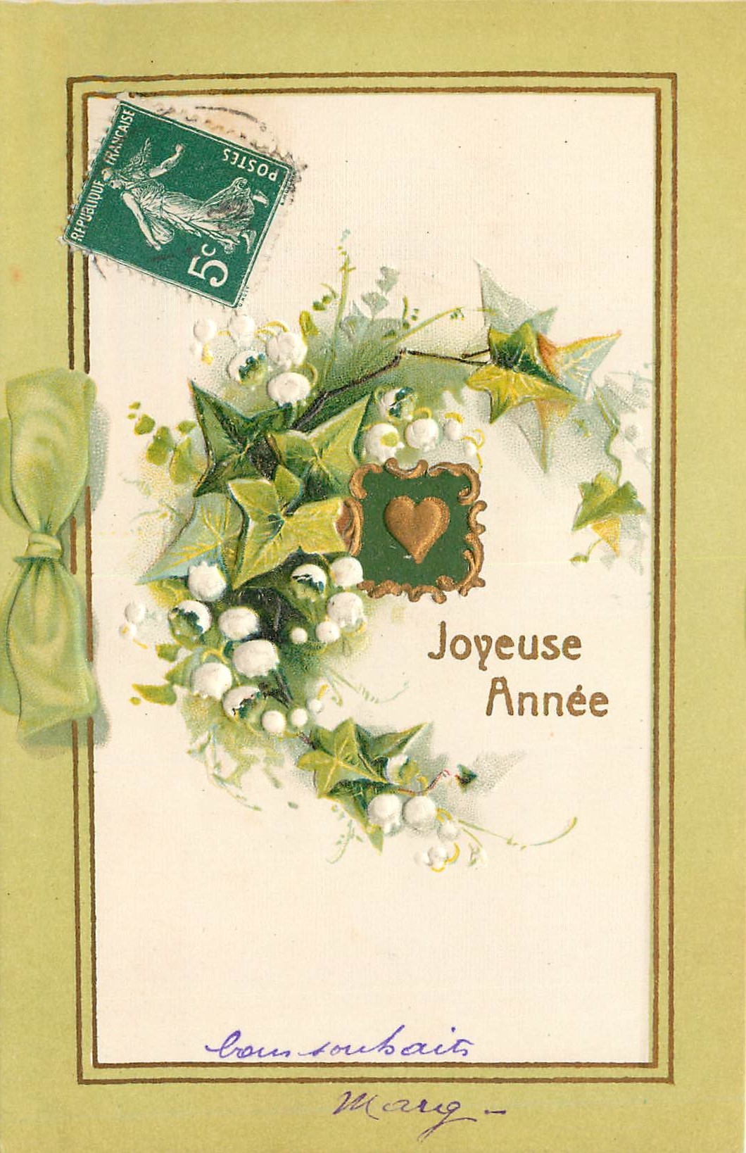 CPA Joyeuse Annee 