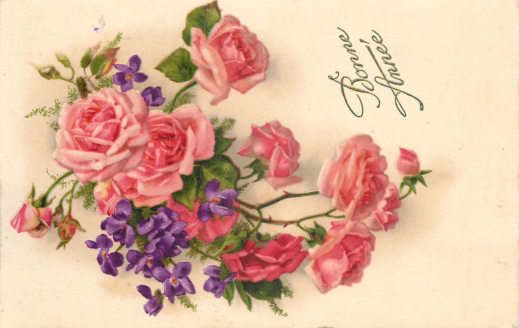 CPA Bonne Annee 