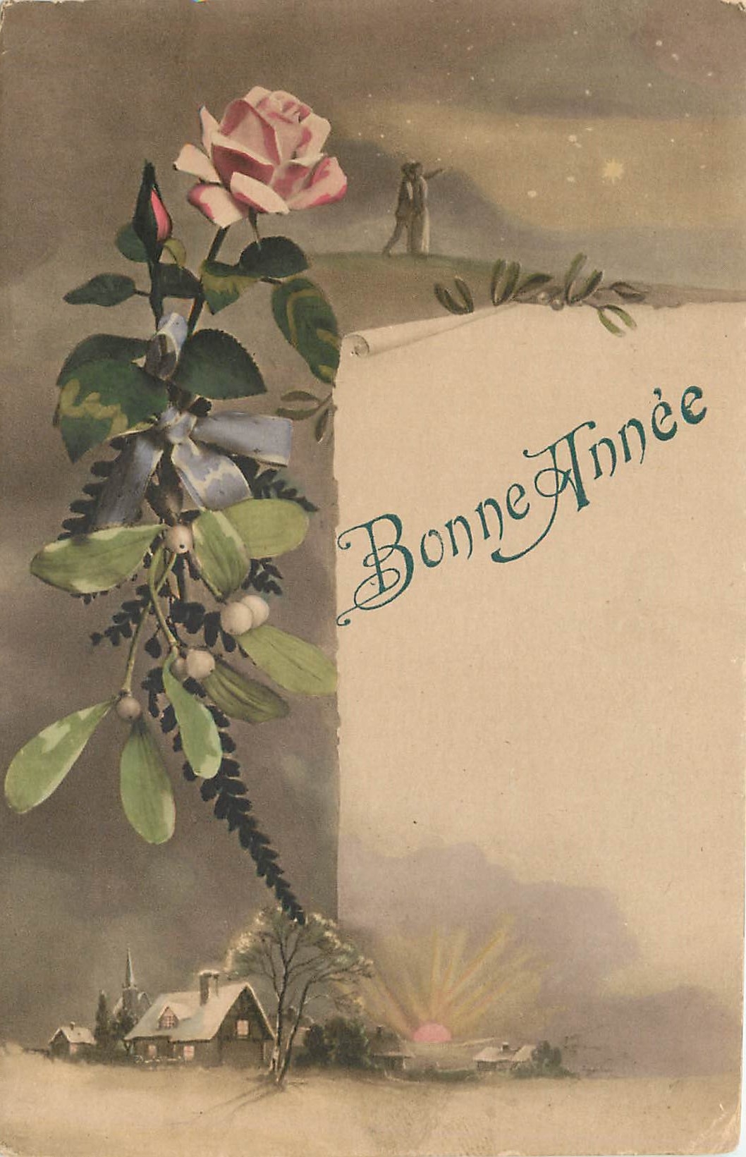 CPA Bonne Annee 