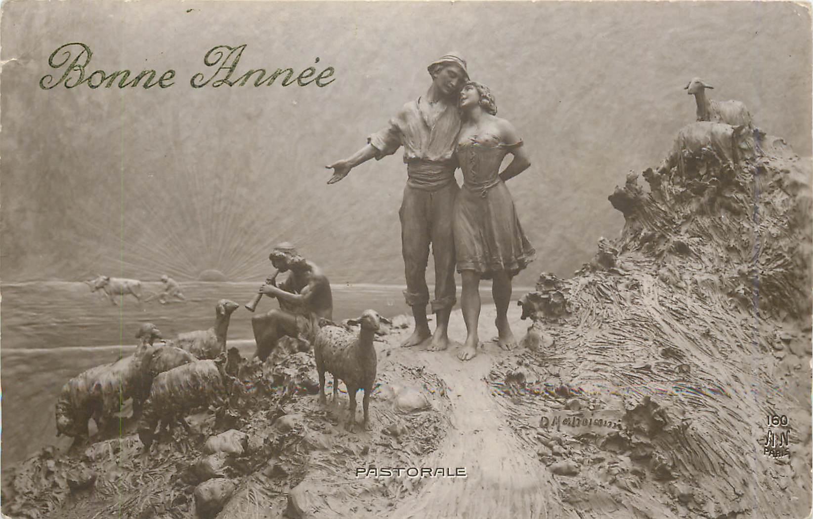 CPA Bonne Annee 