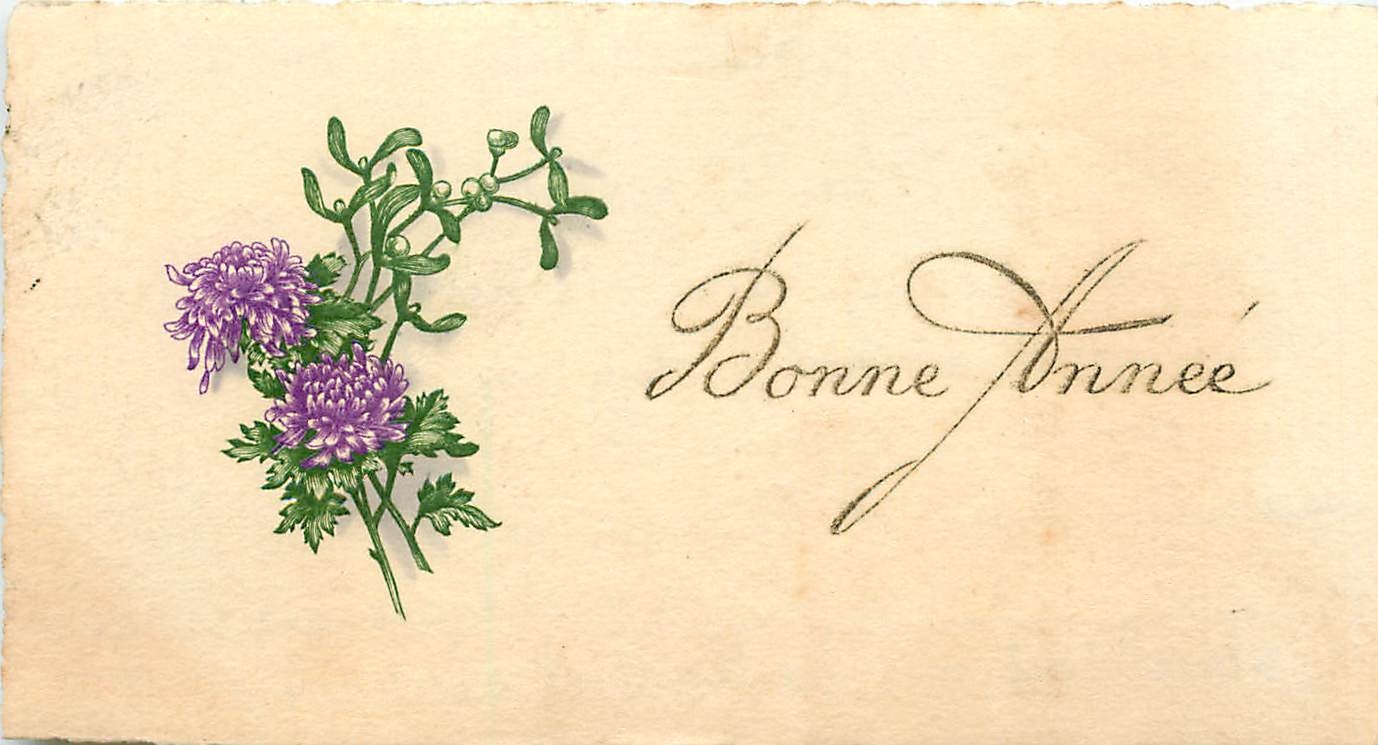 CPA Bonne Annee 