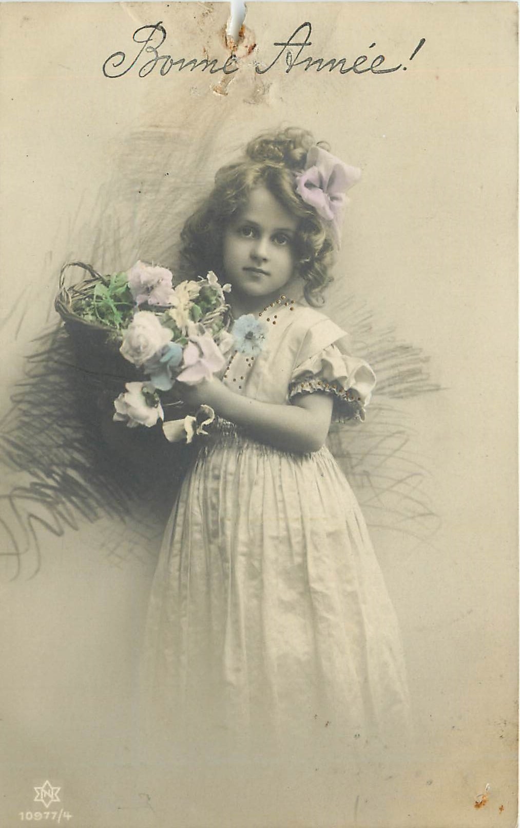 CPA Bonne Annee Enfant