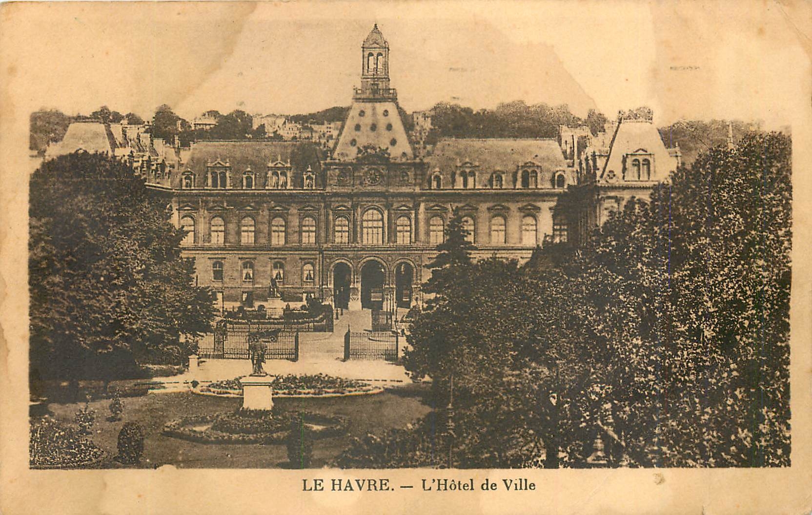CPA Le Havre L'Hotel de Ville 