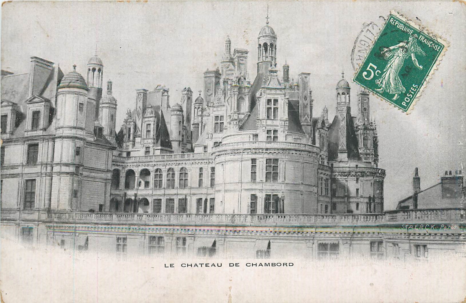CPA Le Chateau de Chambord 