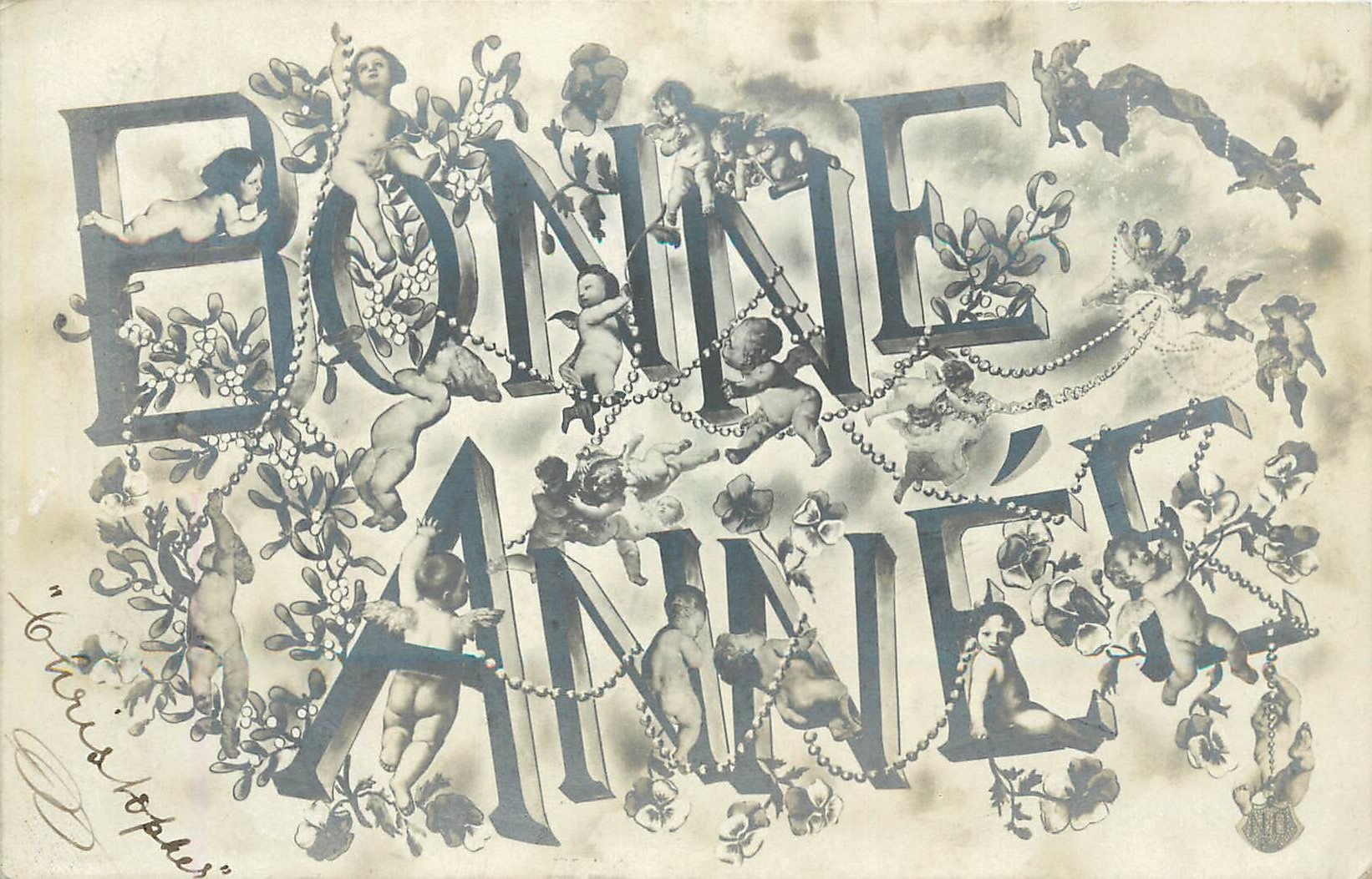 CPA Bonne Annee 