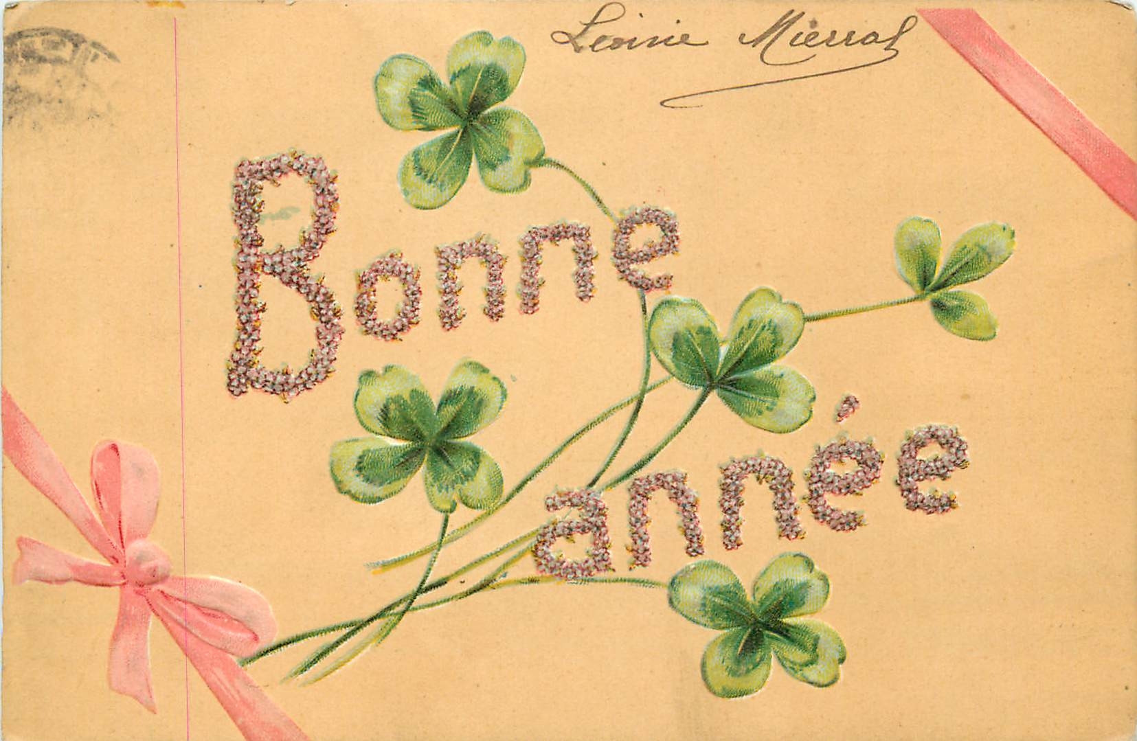 CPA Bonne Annee 